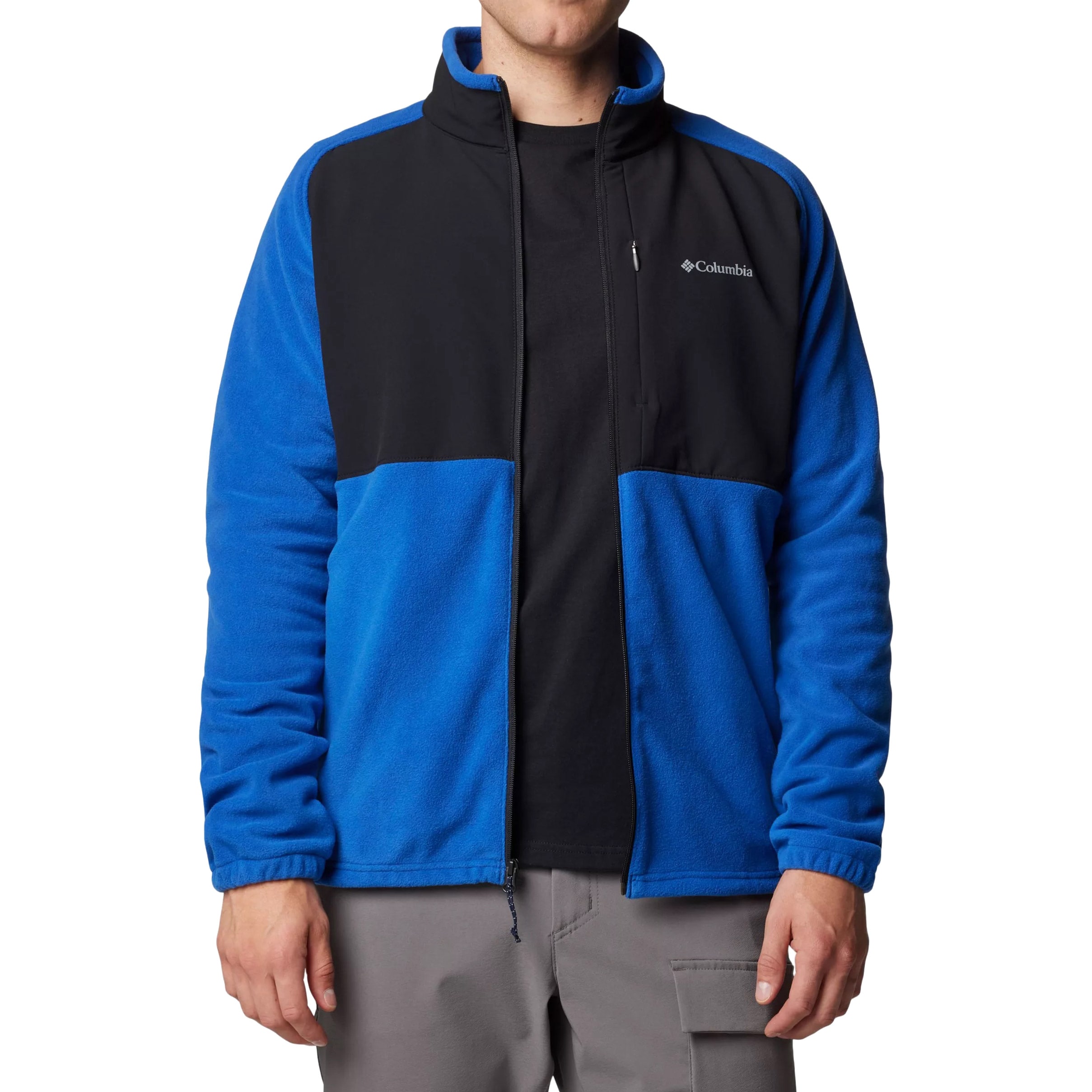Polar Columbia Sage Peak Fleece - Mountain Blue/Black