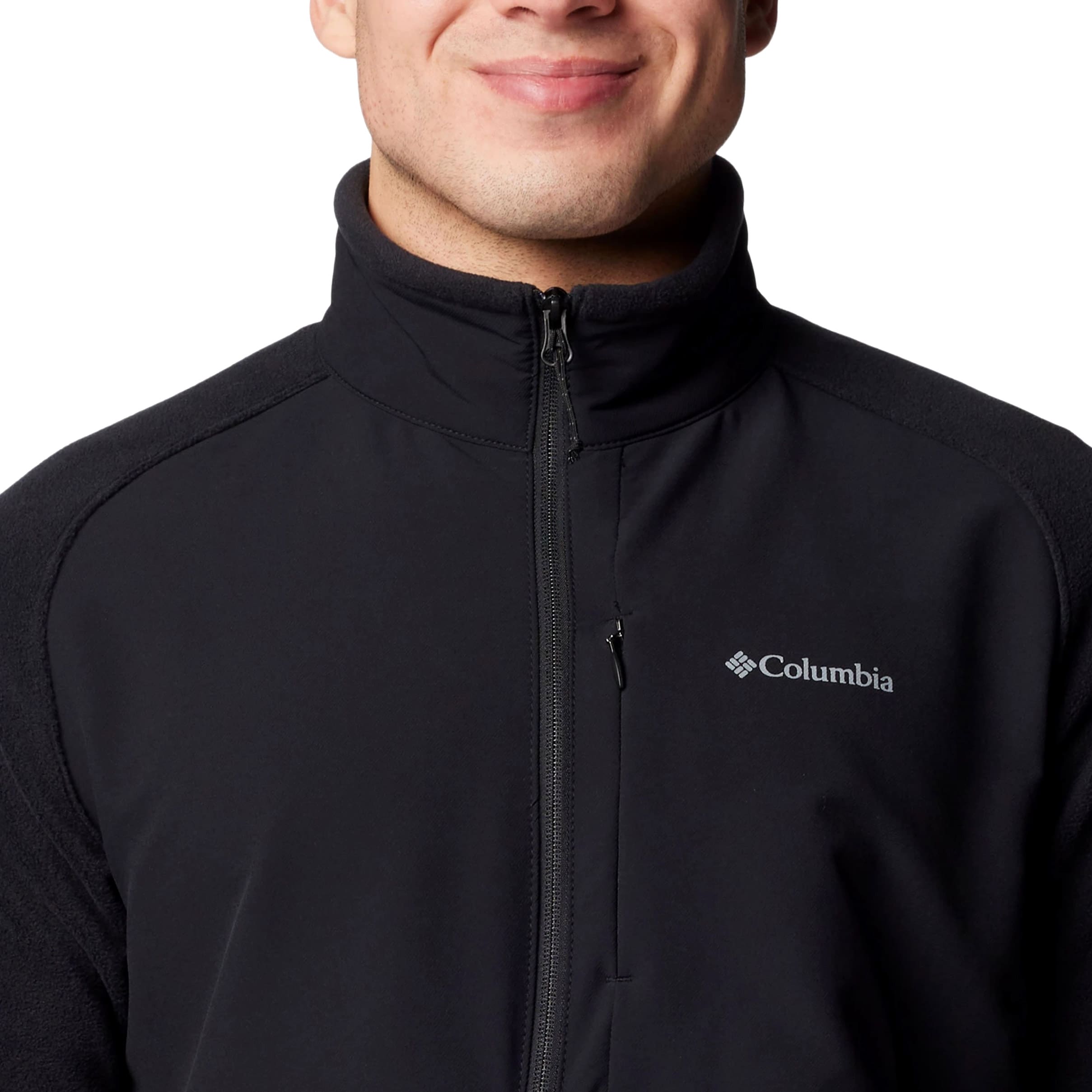 Polar Columbia Sage Peak Fleece - Black