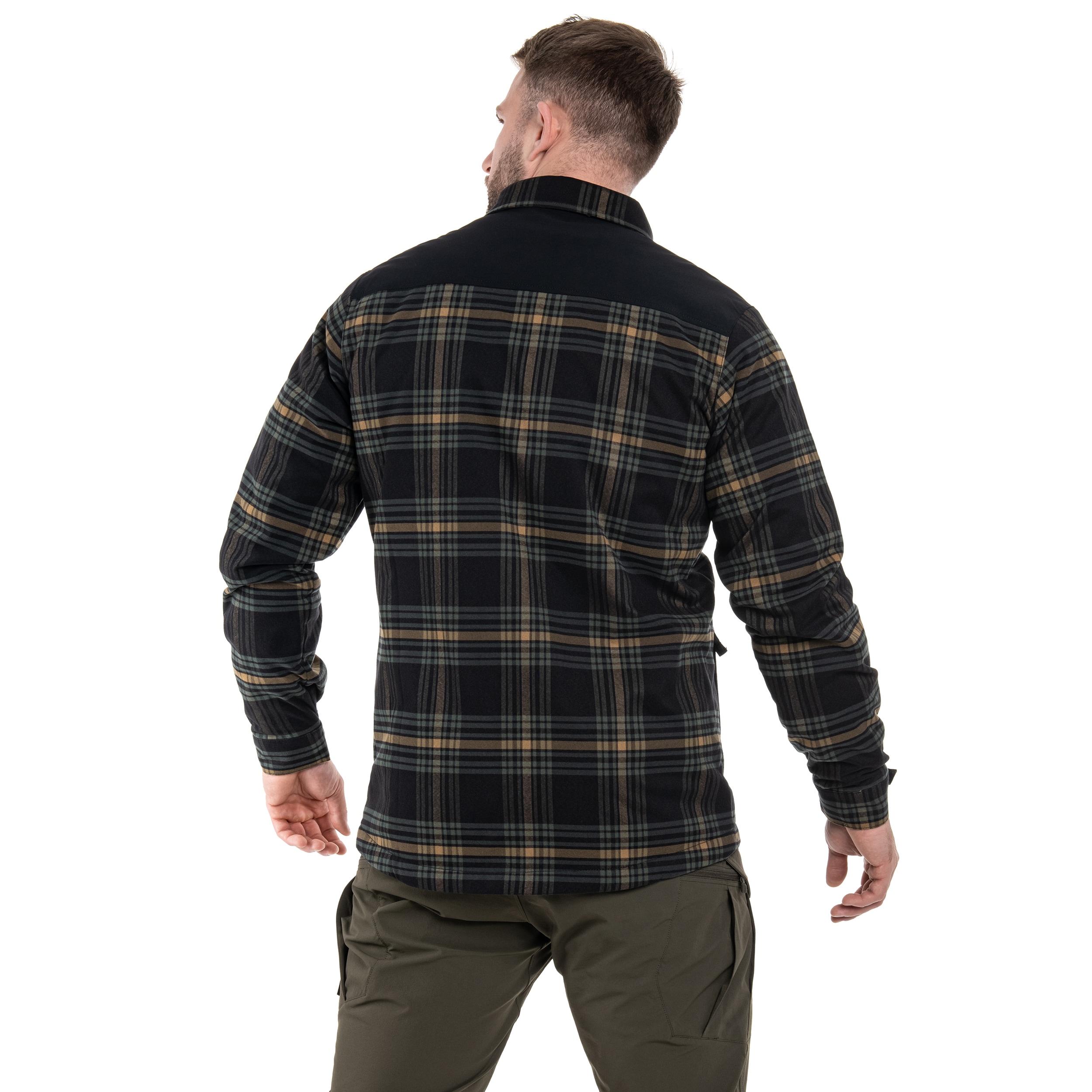 Koszula Helikon-Tex Winter Warden Long Sleeve - Slate Moorland Plaid