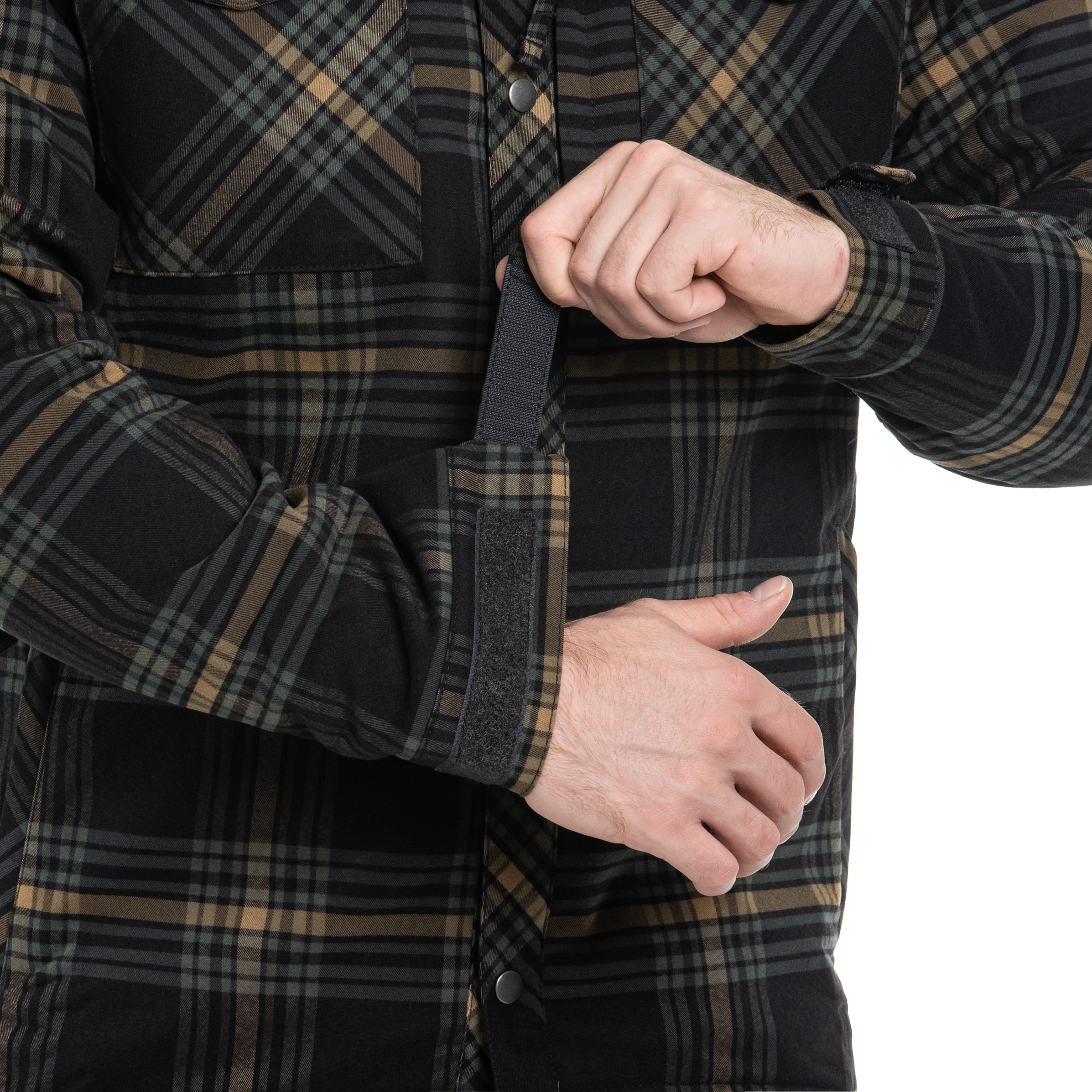 Koszula Helikon-Tex Winter Warden Long Sleeve - Slate Moorland Plaid