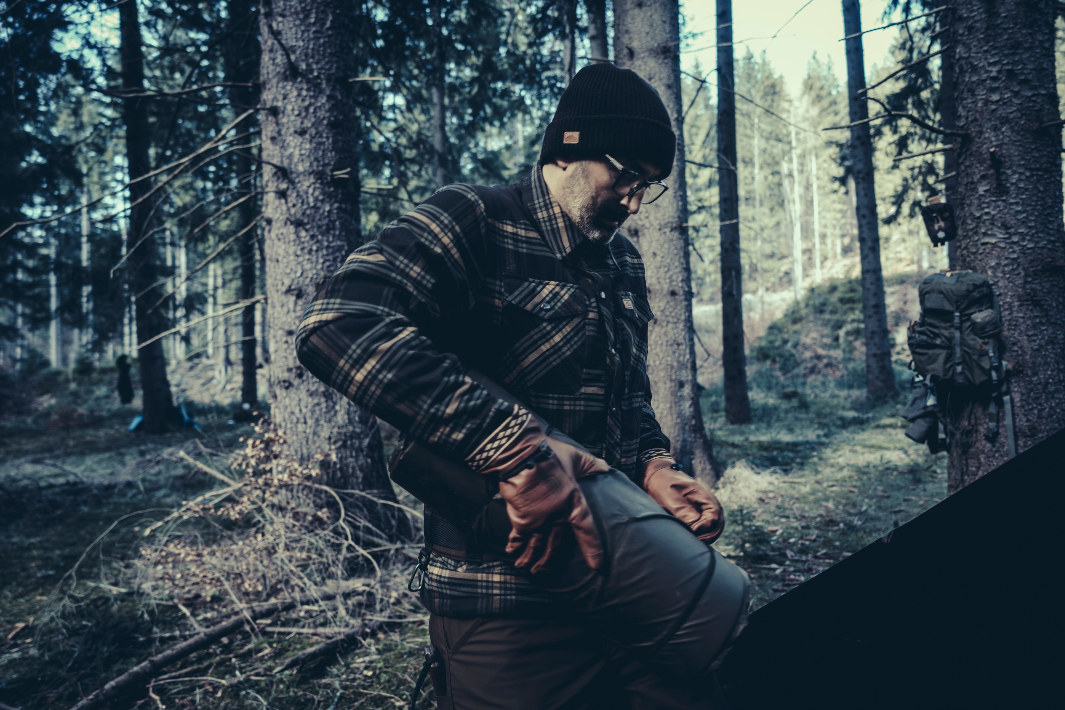 Сорочка Helikon-Tex Winter Warden Long Sleeve - Slate Moorland Plaid