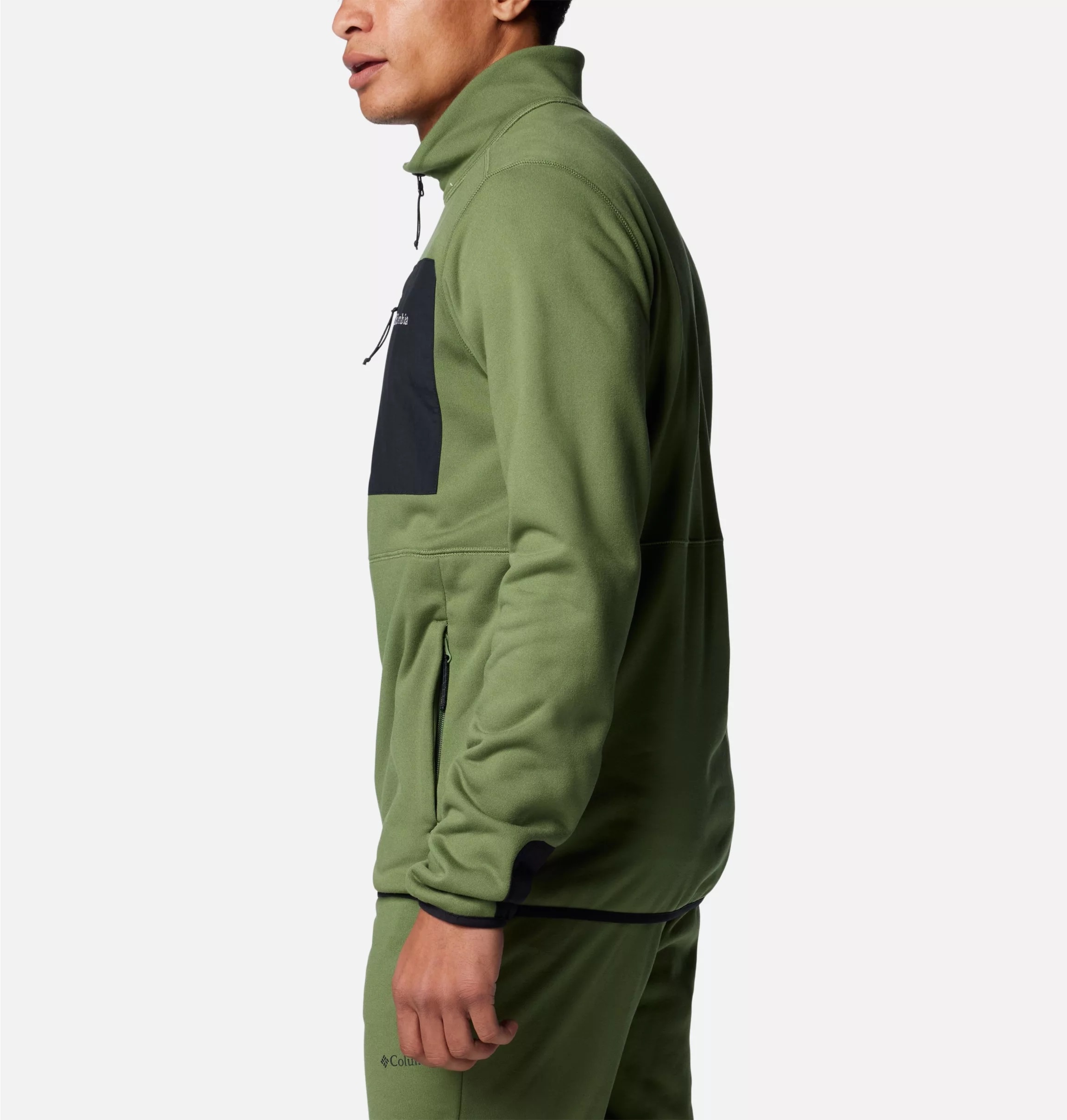 Polar Columbia Hike II Technical Fleece - Canteen/Black