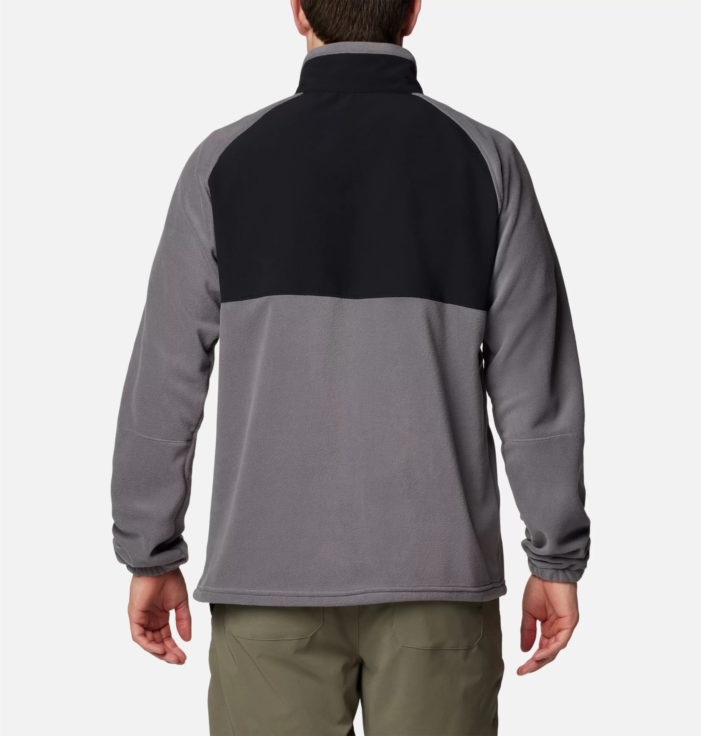 Polar Columbia Sage Peak Fleece - City Grey/Black