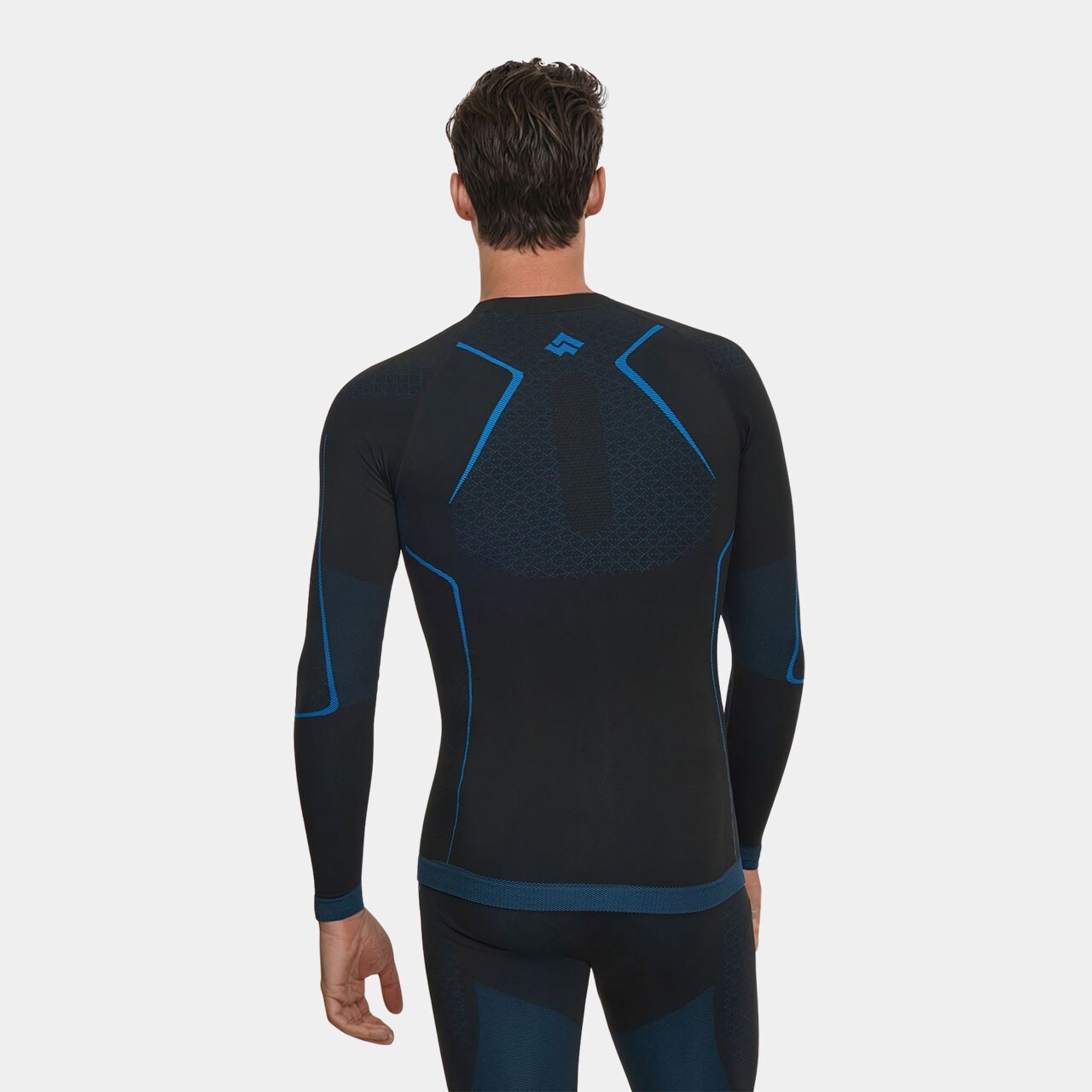 Bielizna termoaktywna Alpinus Littlehammer Set - Czarno/Niebieski