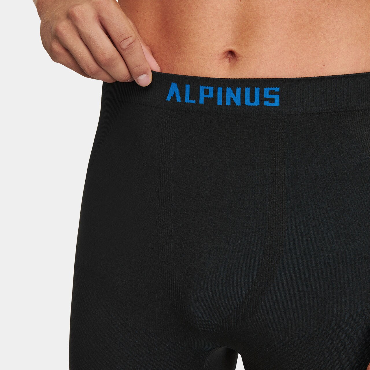 Bielizna termoaktywna Alpinus Littlehammer Set - Czarno/Niebieski