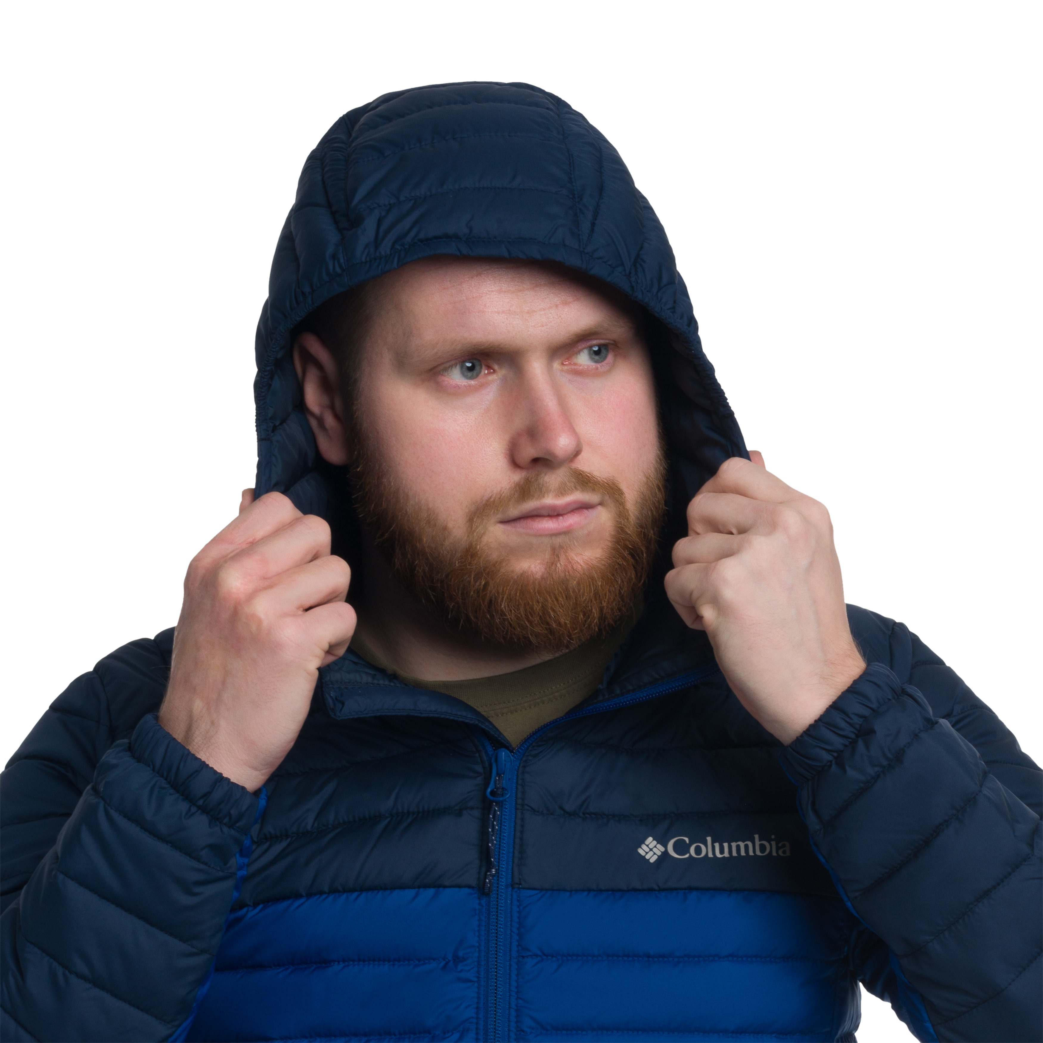 Kurtka Columbia Silver Falls II Hooded Jacket - Mountain Blue