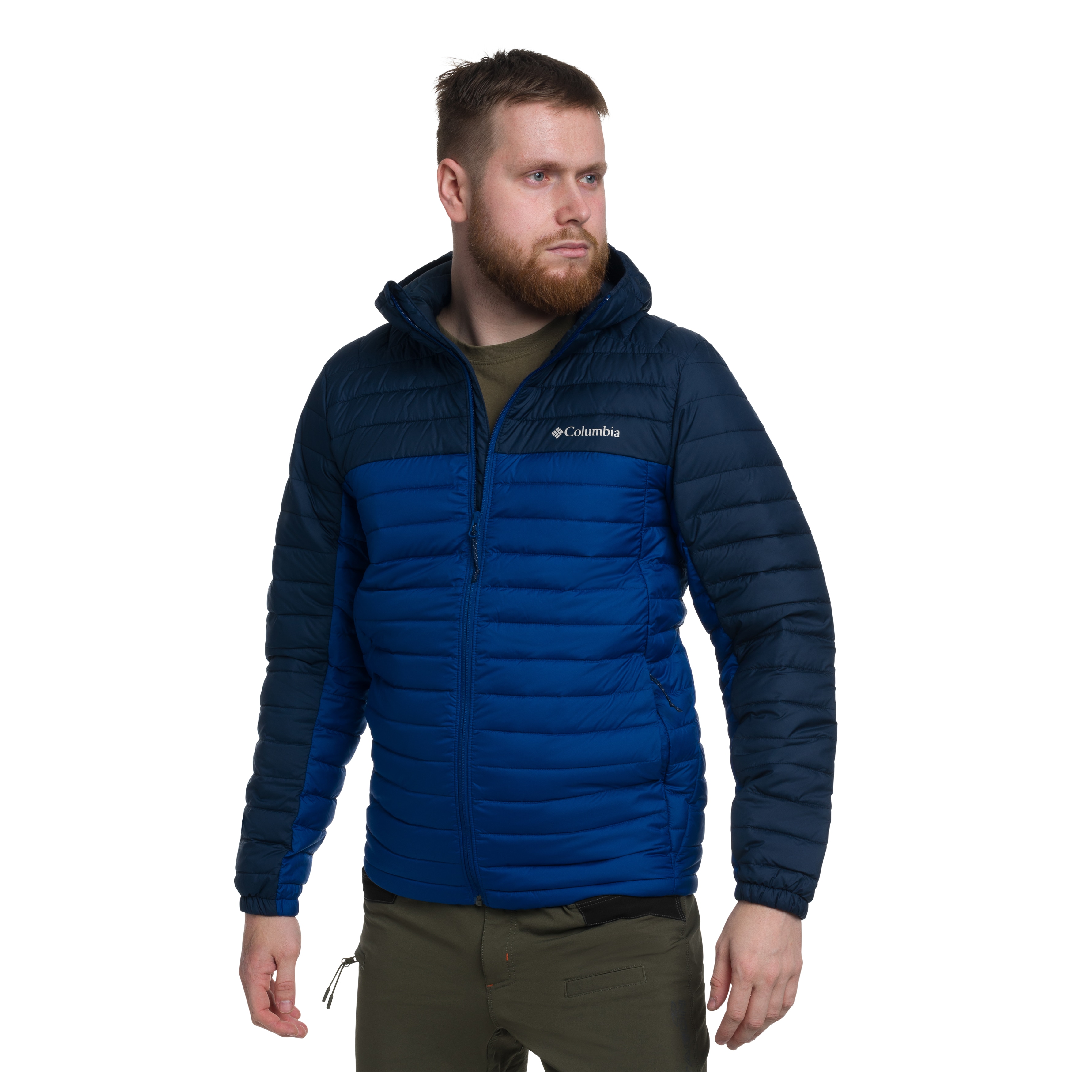 Kurtka Columbia Silver Falls II Hooded Jacket - Mountain Blue