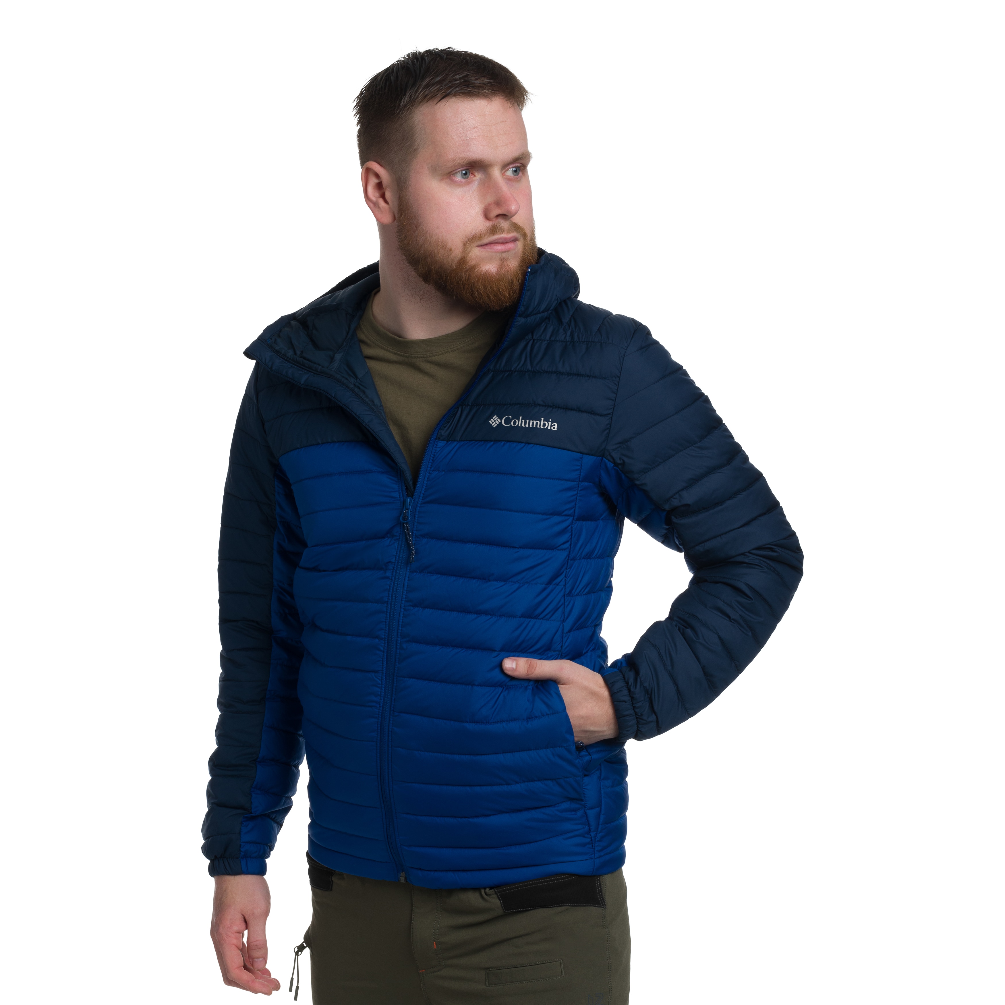 Kurtka Columbia Silver Falls II Hooded Jacket - Mountain Blue