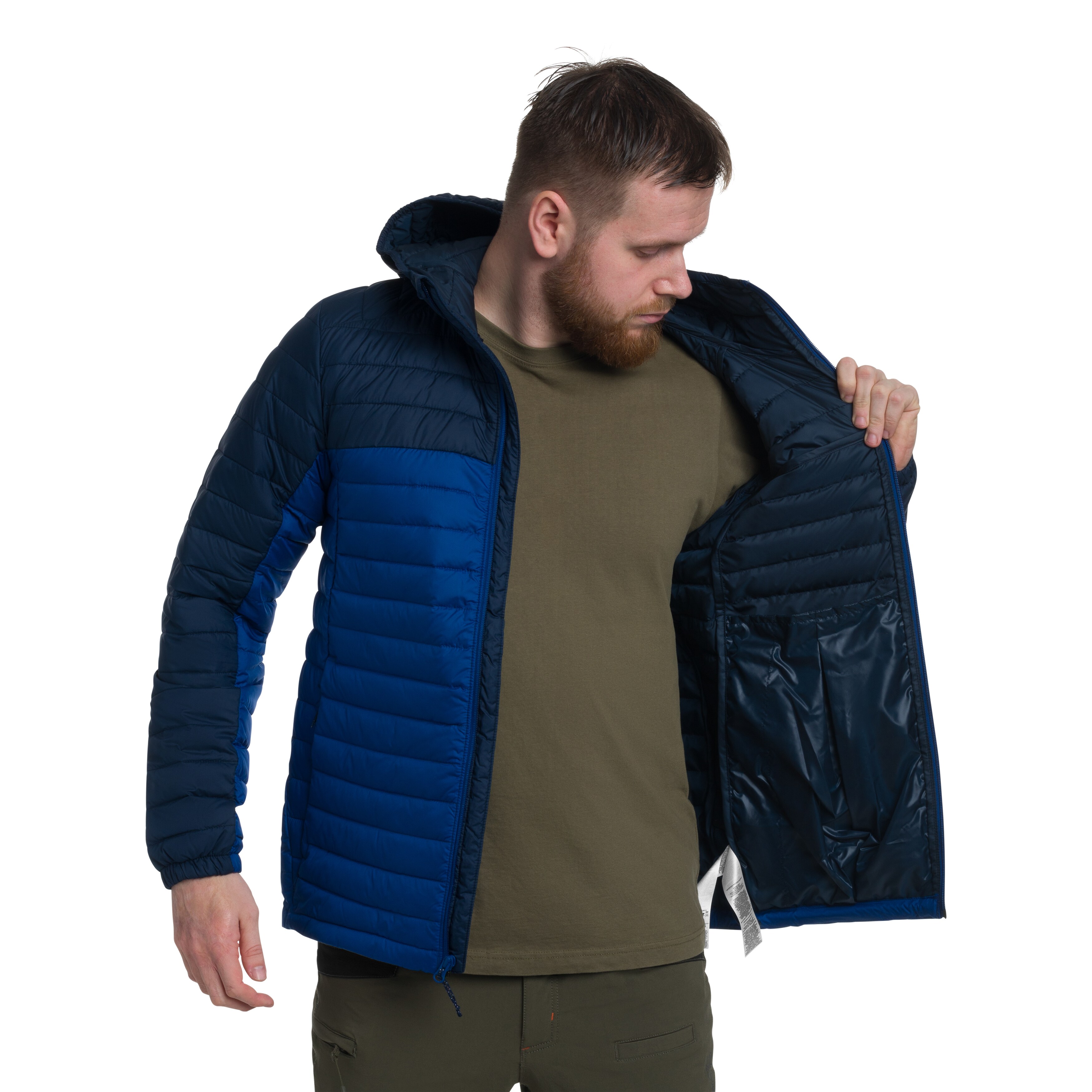 Kurtka Columbia Silver Falls II Hooded Jacket - Mountain Blue