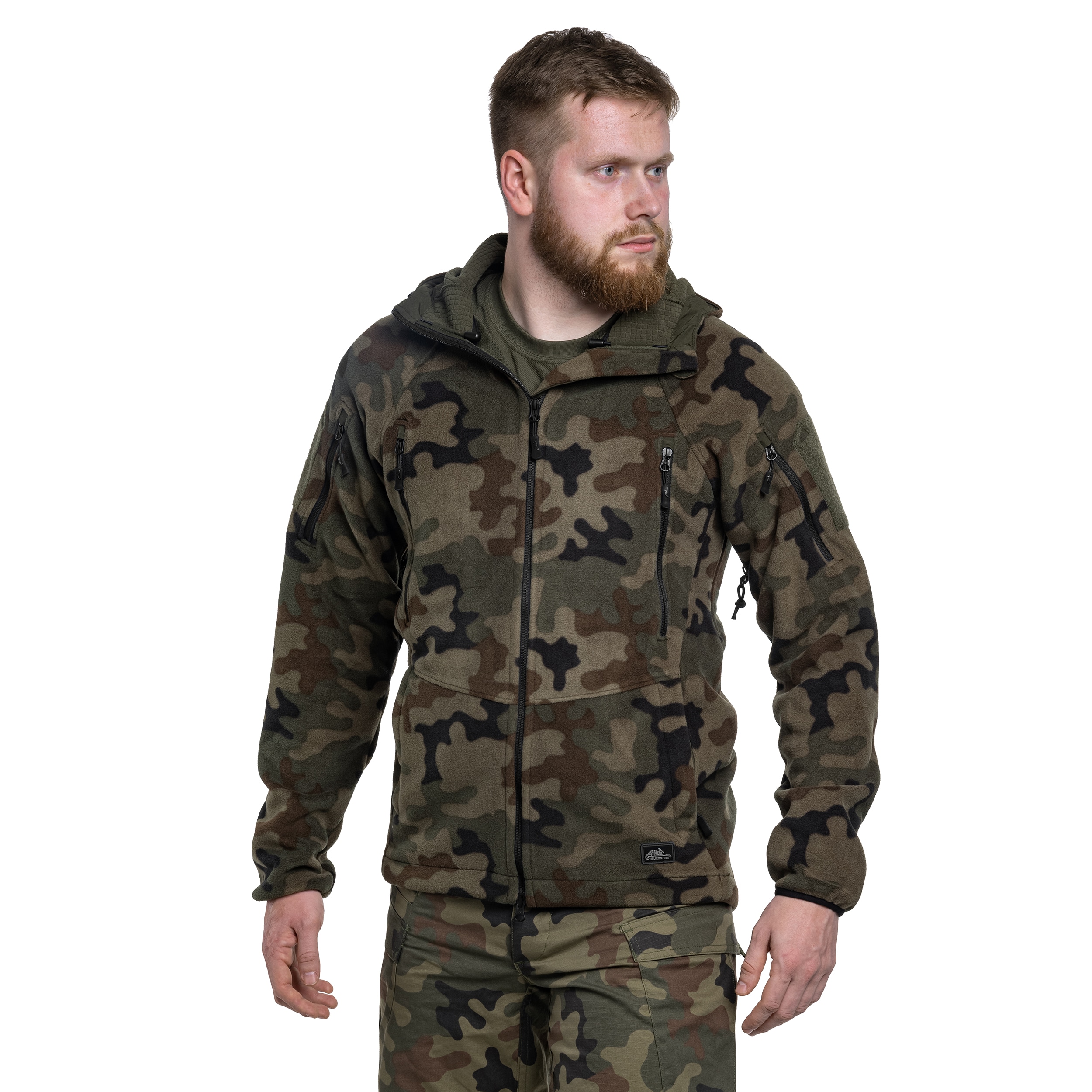 Polar Helikon-Tex Patriot MK2 Hybrid Fleece - wz.93 Pantera PL Woodland