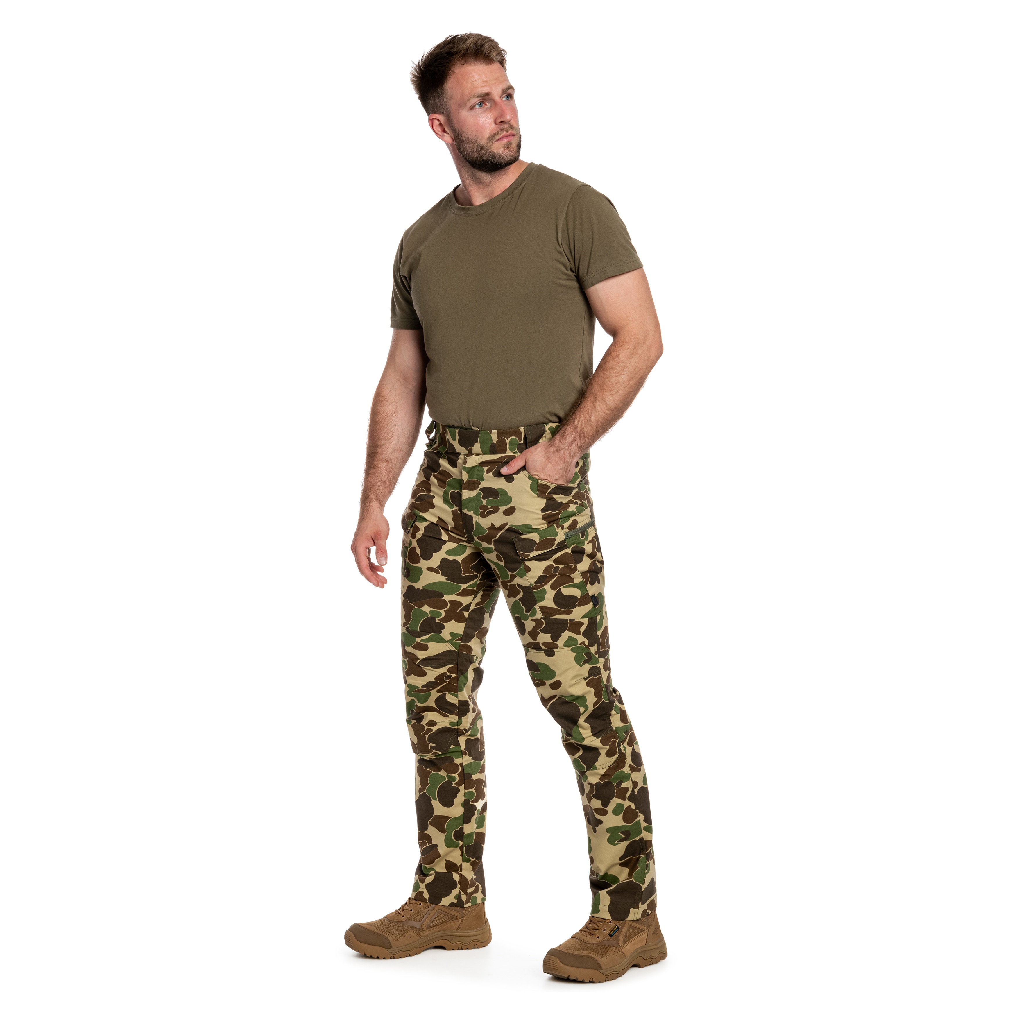 Spodnie Helikon UTP PolyCotton Stretch Rip-Stop - Duck Hunter