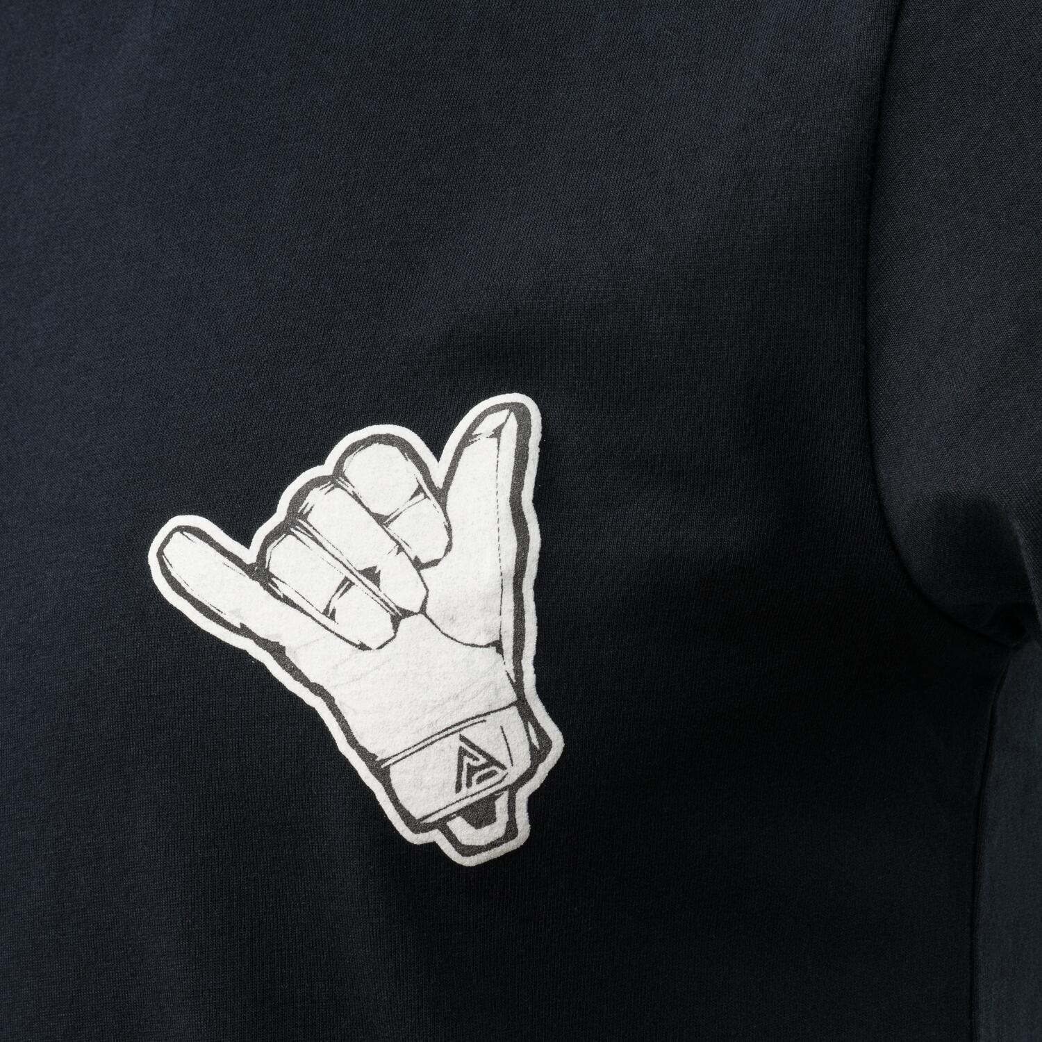 Koszulka T-shirt Direct Action Shaka - Black