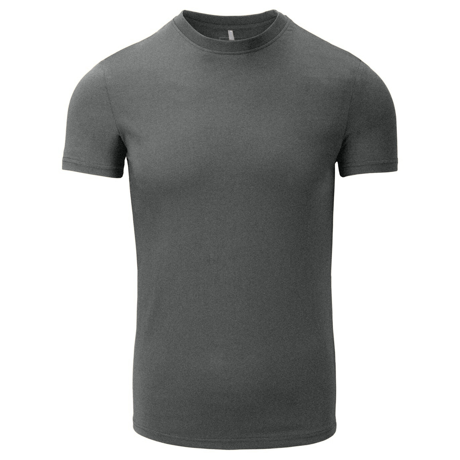 Koszulka T-Shirt Helikon-Tex z bawełny organicznej Slim - Black/Grey Melange