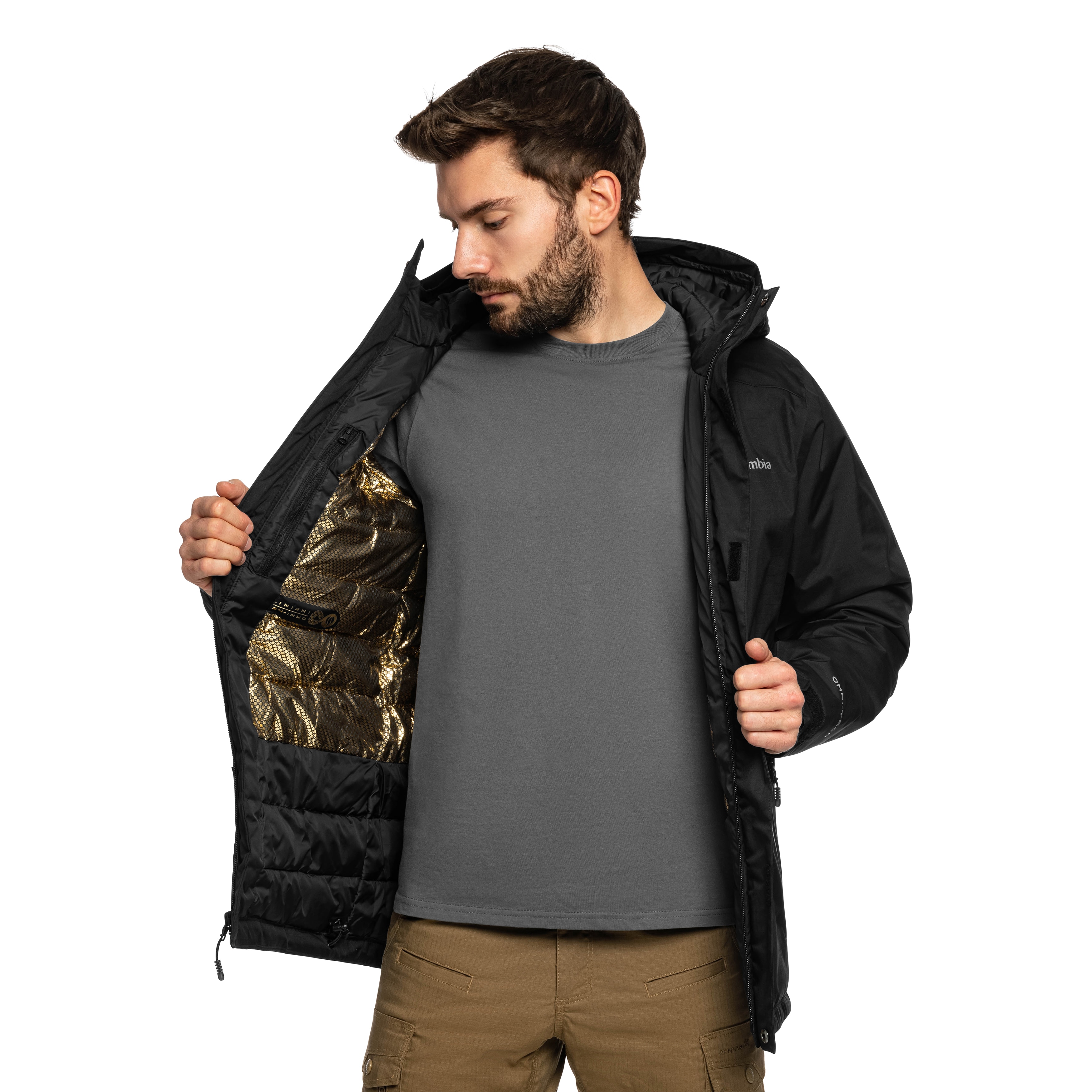 Kurtka Columbia Oak Harbor II Insulated Waterproof - Black