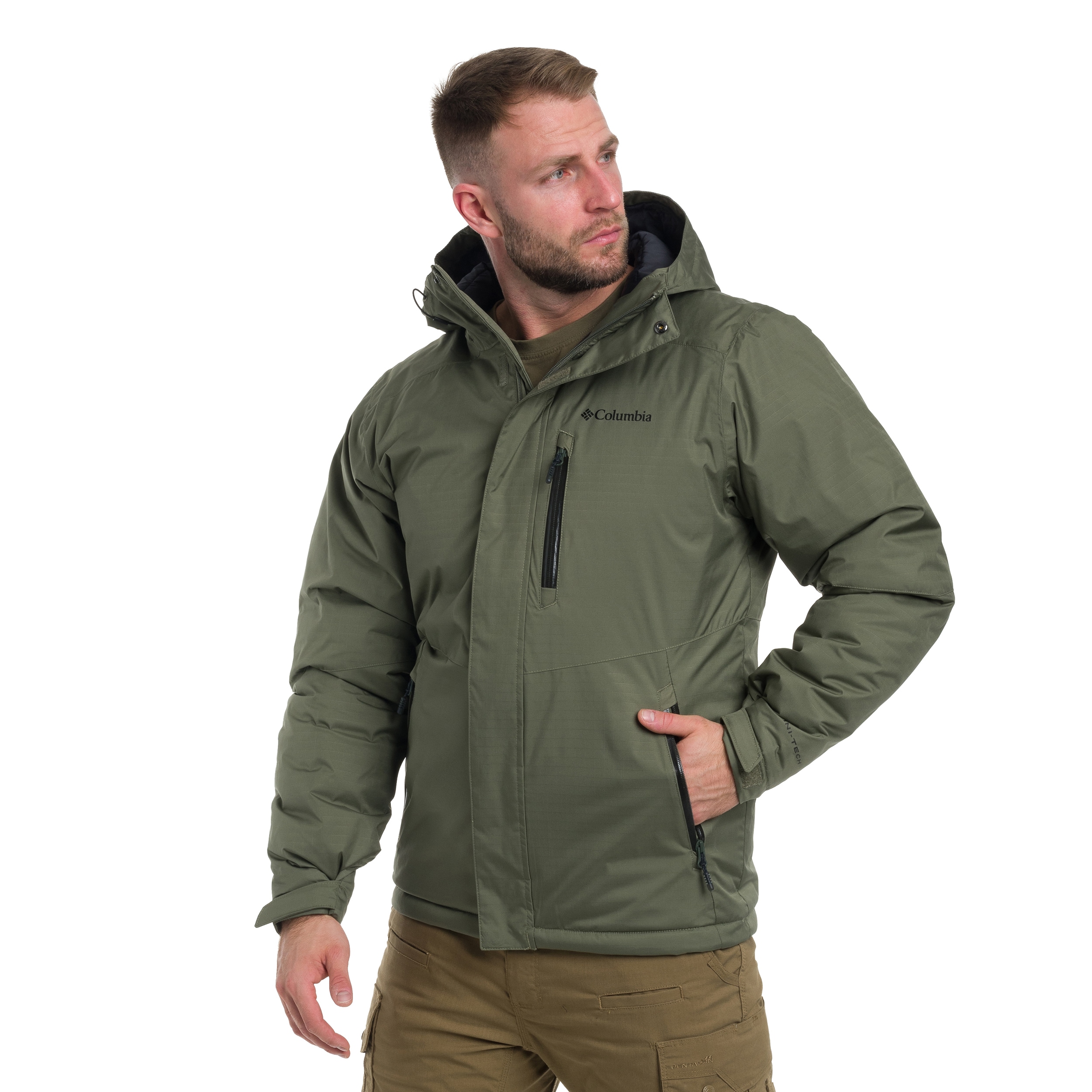 Kurtka Columbia Oak Harbor II Insulated Waterproof - Stone Green