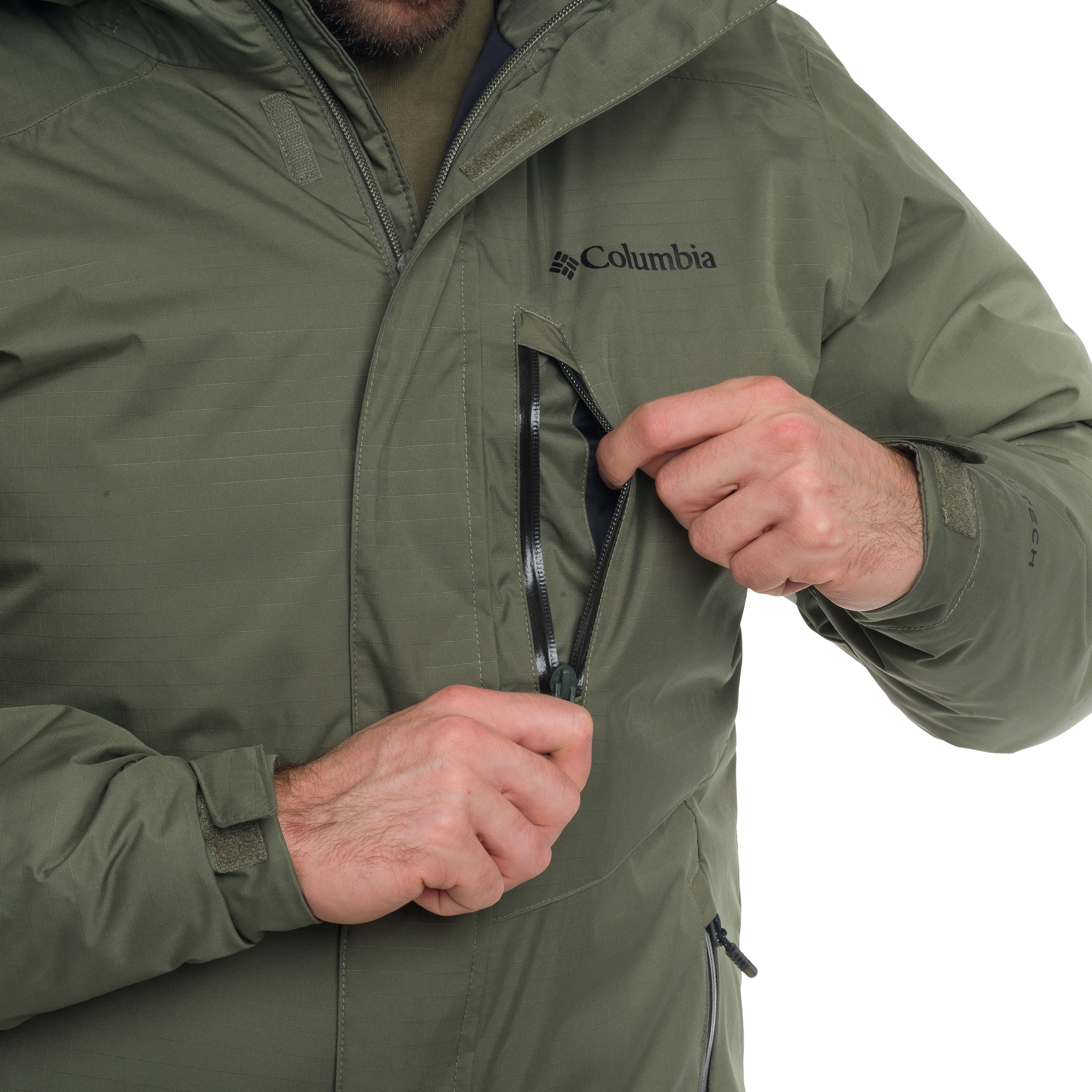 Kurtka Columbia Oak Harbor II Insulated Waterproof - Stone Green