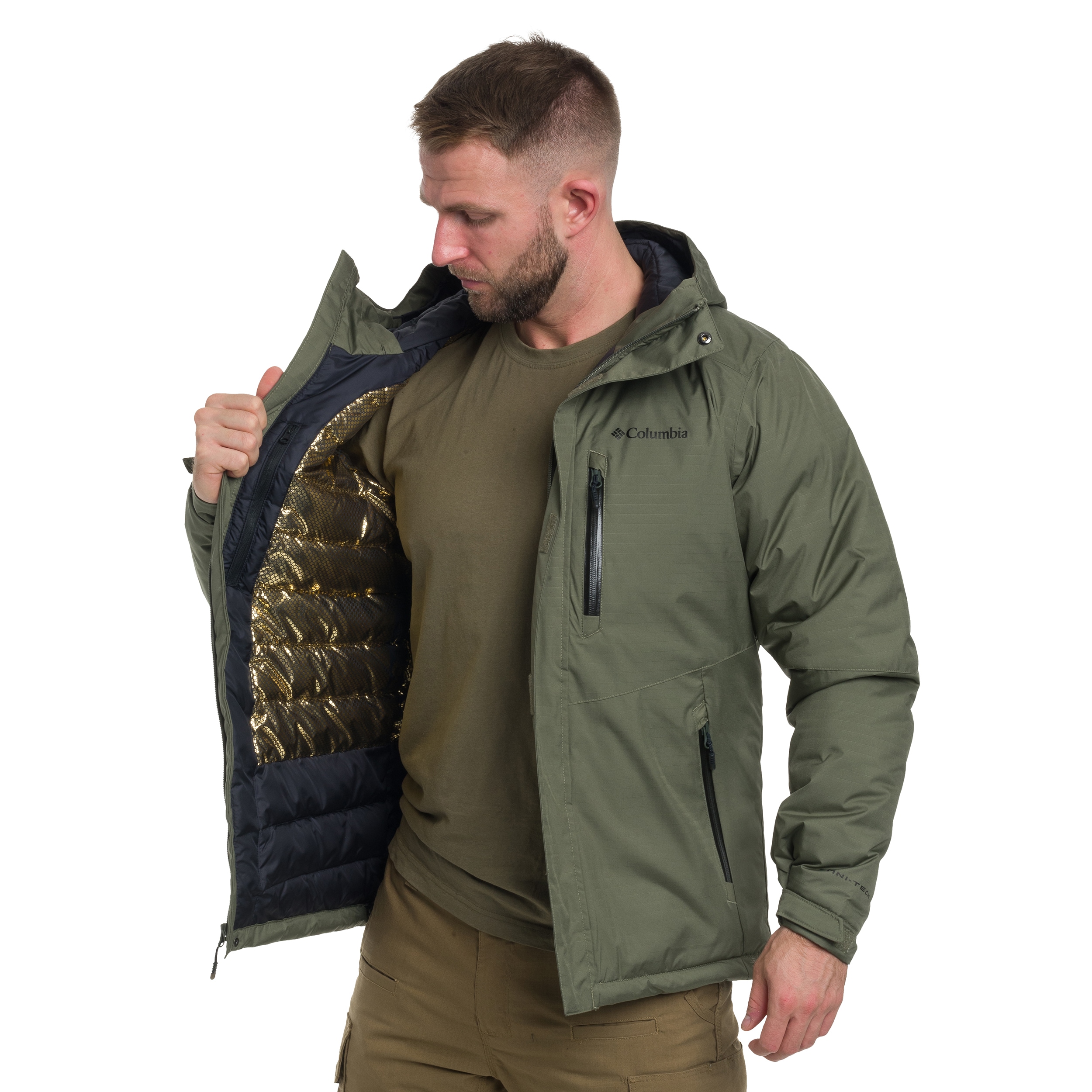 Kurtka Columbia Oak Harbor II Insulated Waterproof - Stone Green