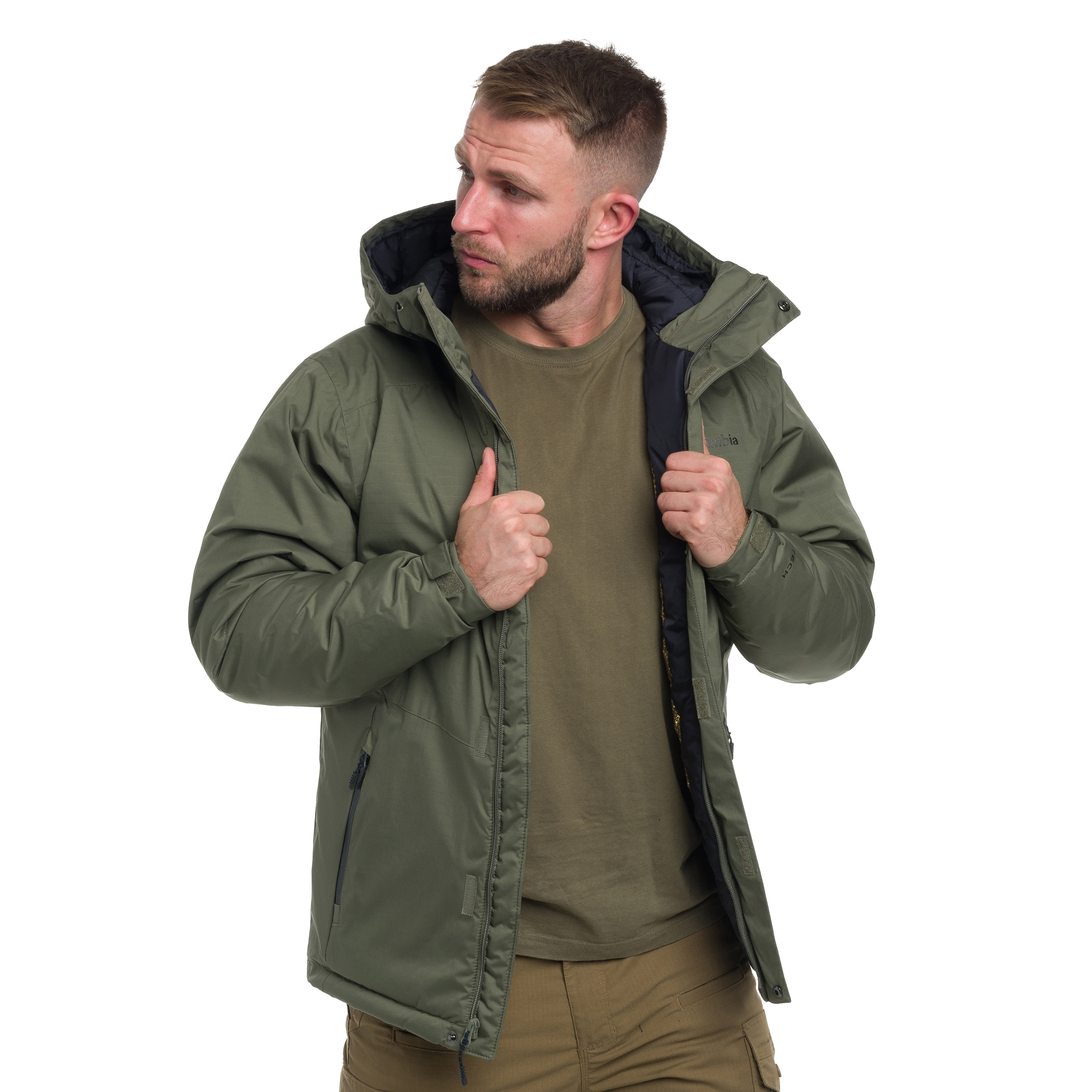 Kurtka Columbia Oak Harbor II Insulated Waterproof - Stone Green