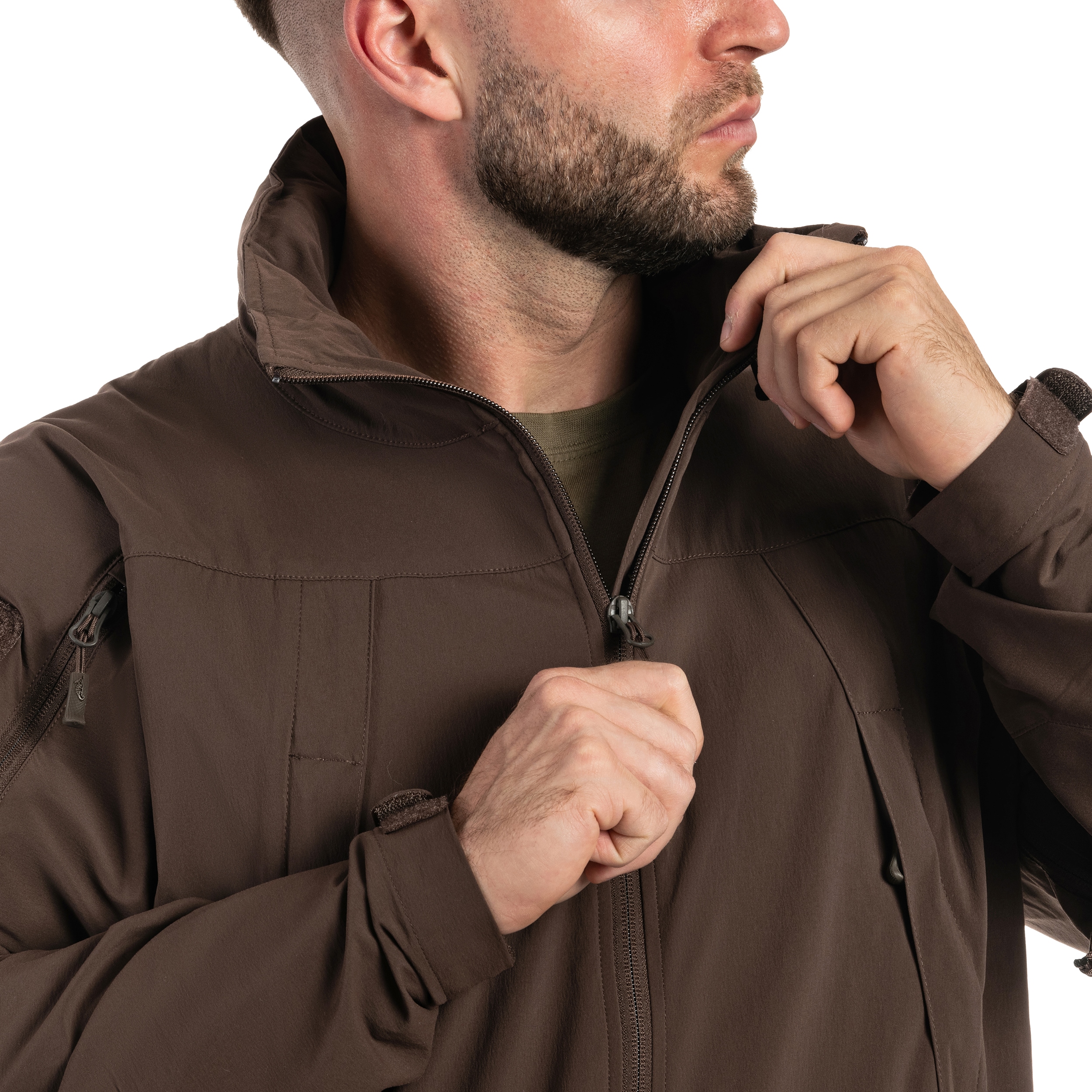Kurtka Helikon-Tex Trooper StormStretch Softshell MK2 - Earth Brown