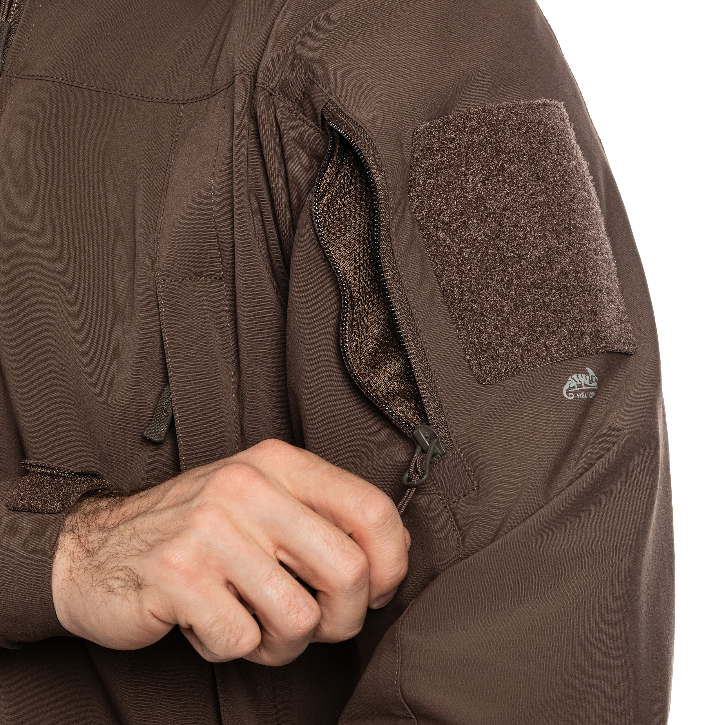 Kurtka Helikon-Tex Trooper StormStretch Softshell MK2 - Earth Brown