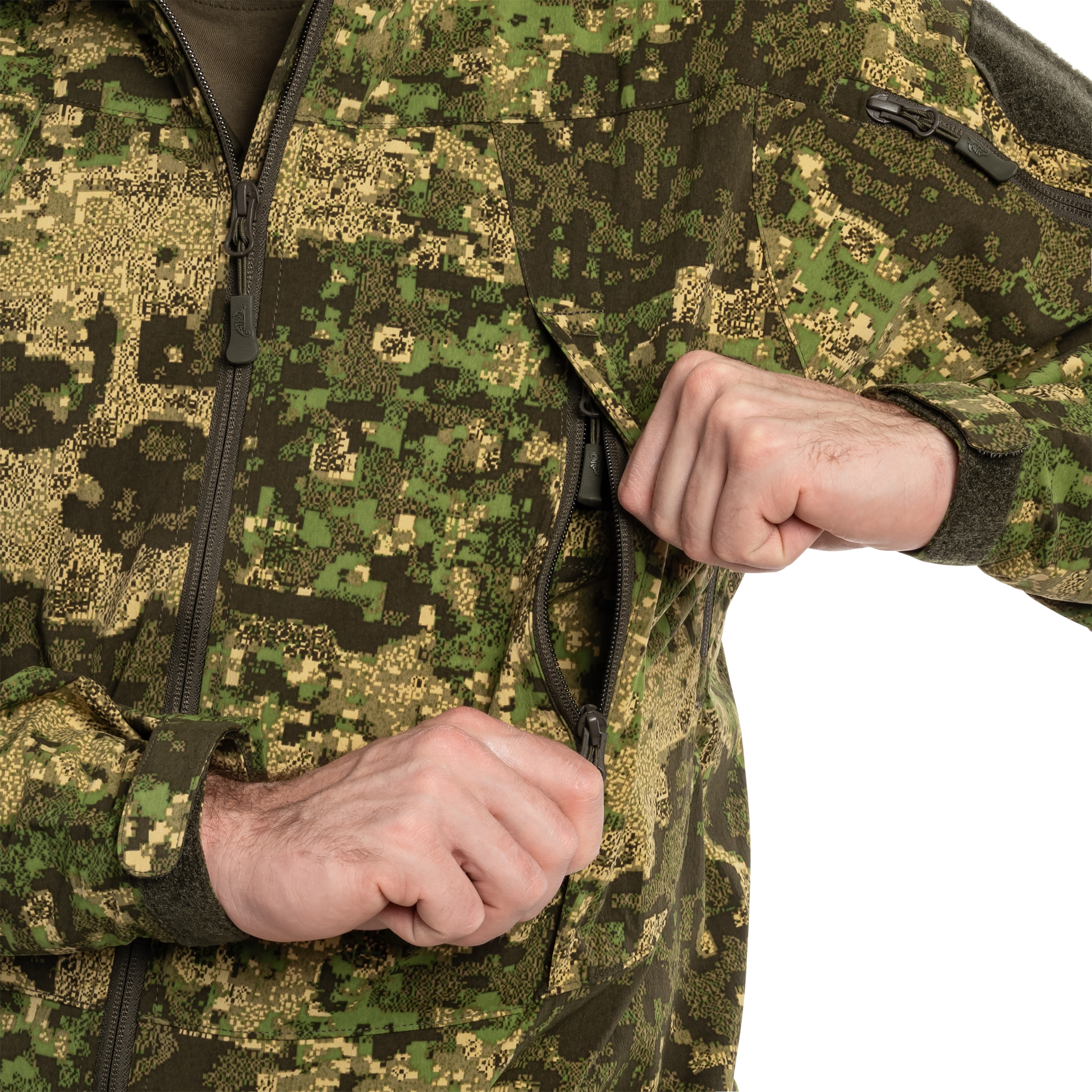 Куртка Helikon-Tex Trooper StormStretch Softshell MK2 - Pencott Wildwood