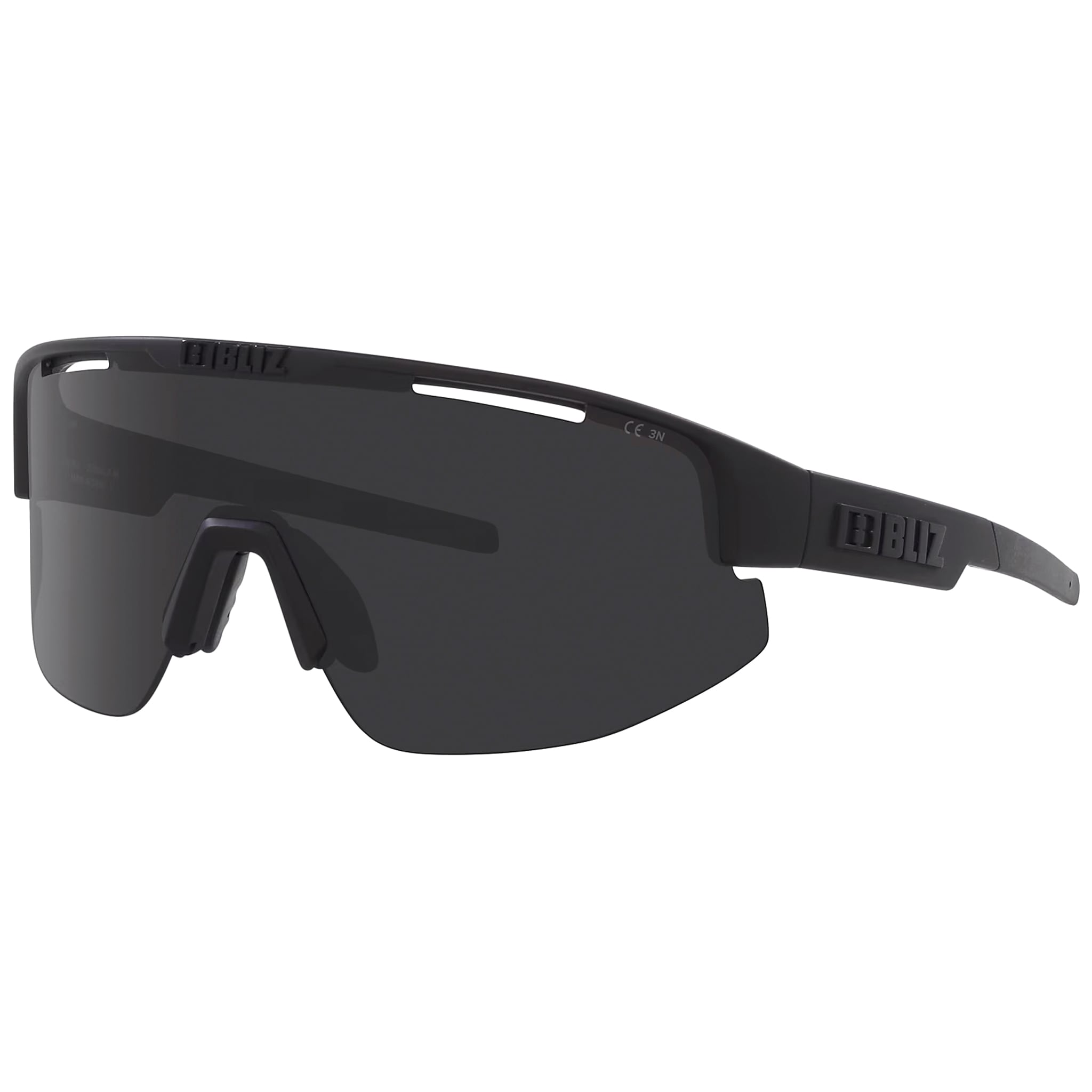 Okulary przeciwsłoneczne Bliz Matrix Nano Optics - Matt Black/Smoke