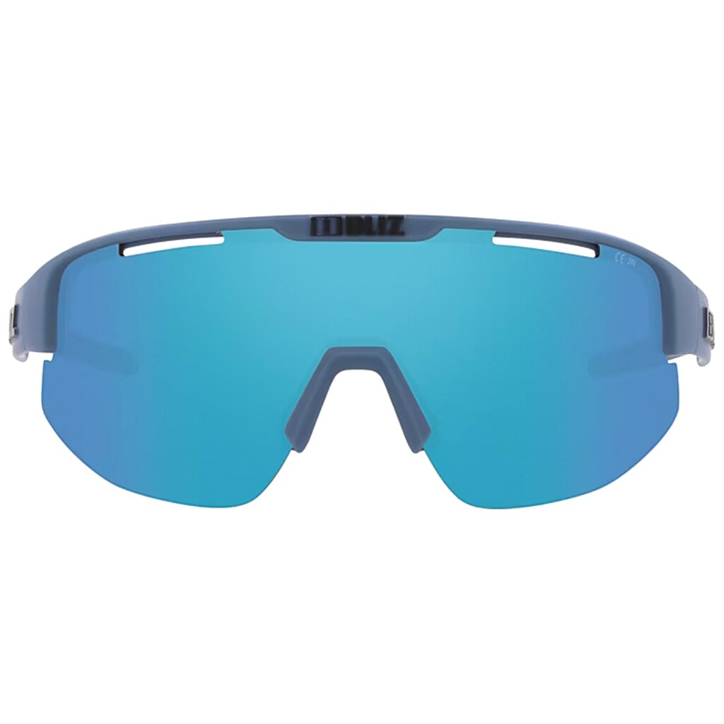 Okulary przeciwsłoneczne Bliz Matrix Nano Optics - Matte Blue/Brown Mirror Blue