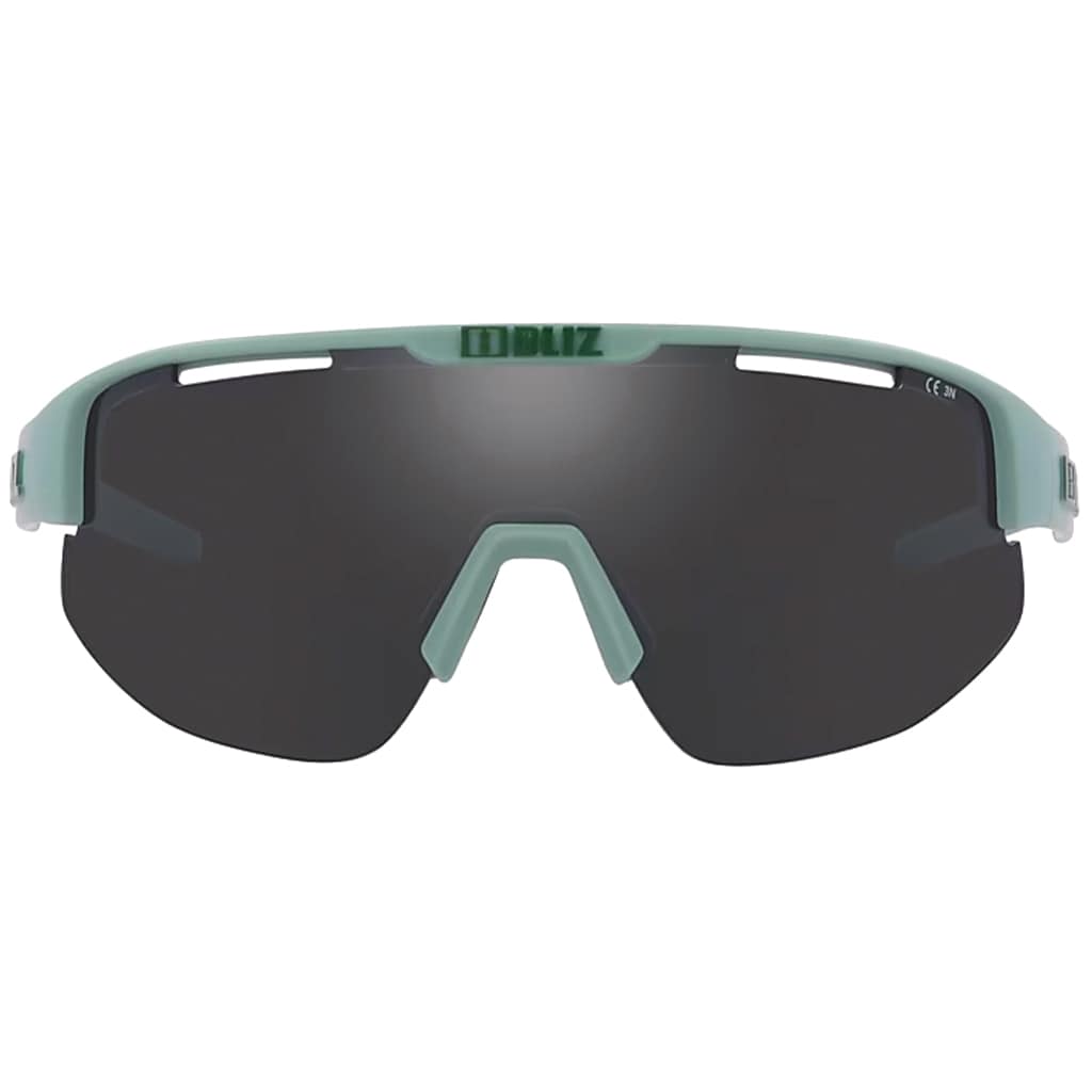 Okulary przeciwsłoneczne Bliz Matrix Nano Optics - Matte Green/Smoke Mirror Silver