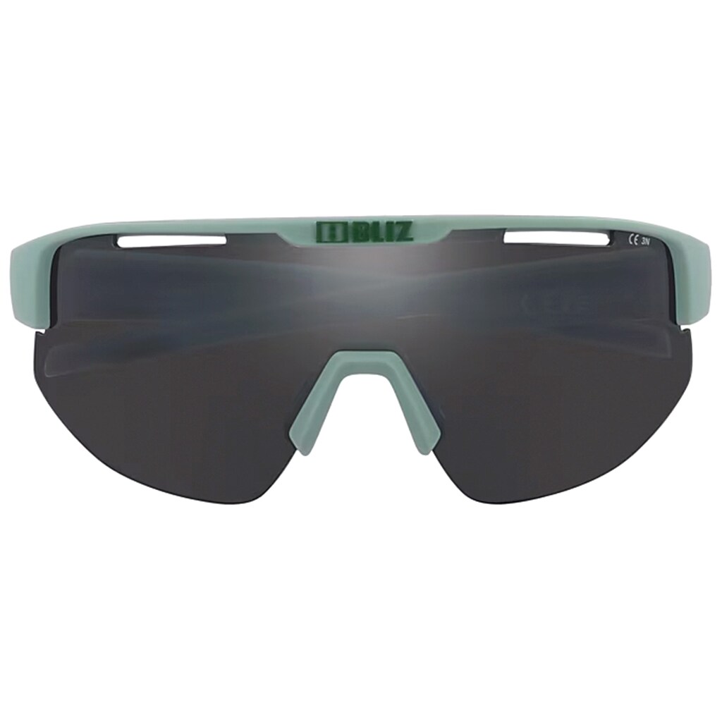 Okulary przeciwsłoneczne Bliz Matrix Nano Optics - Matte Green/Smoke Mirror Silver