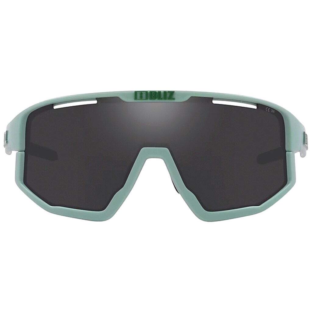 Okulary przeciwsłoneczne Bliz Fusion - Matte Green/Smoke Mirror Silver