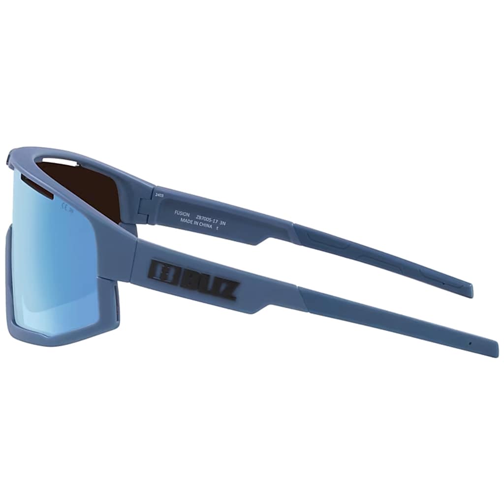 Okulary przeciwsłoneczne Bliz Fusion - Matte Blue/Brown Mirror Blue