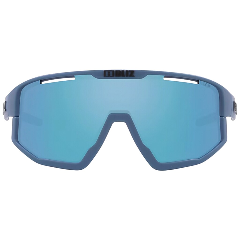 Okulary przeciwsłoneczne Bliz Fusion - Matte Blue/Brown Mirror Blue