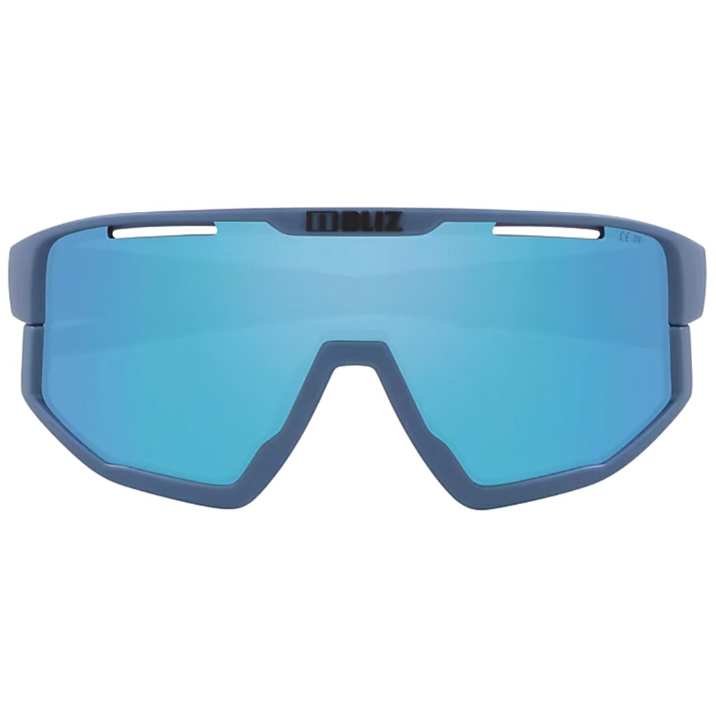 Okulary przeciwsłoneczne Bliz Fusion - Matte Blue/Brown Mirror Blue