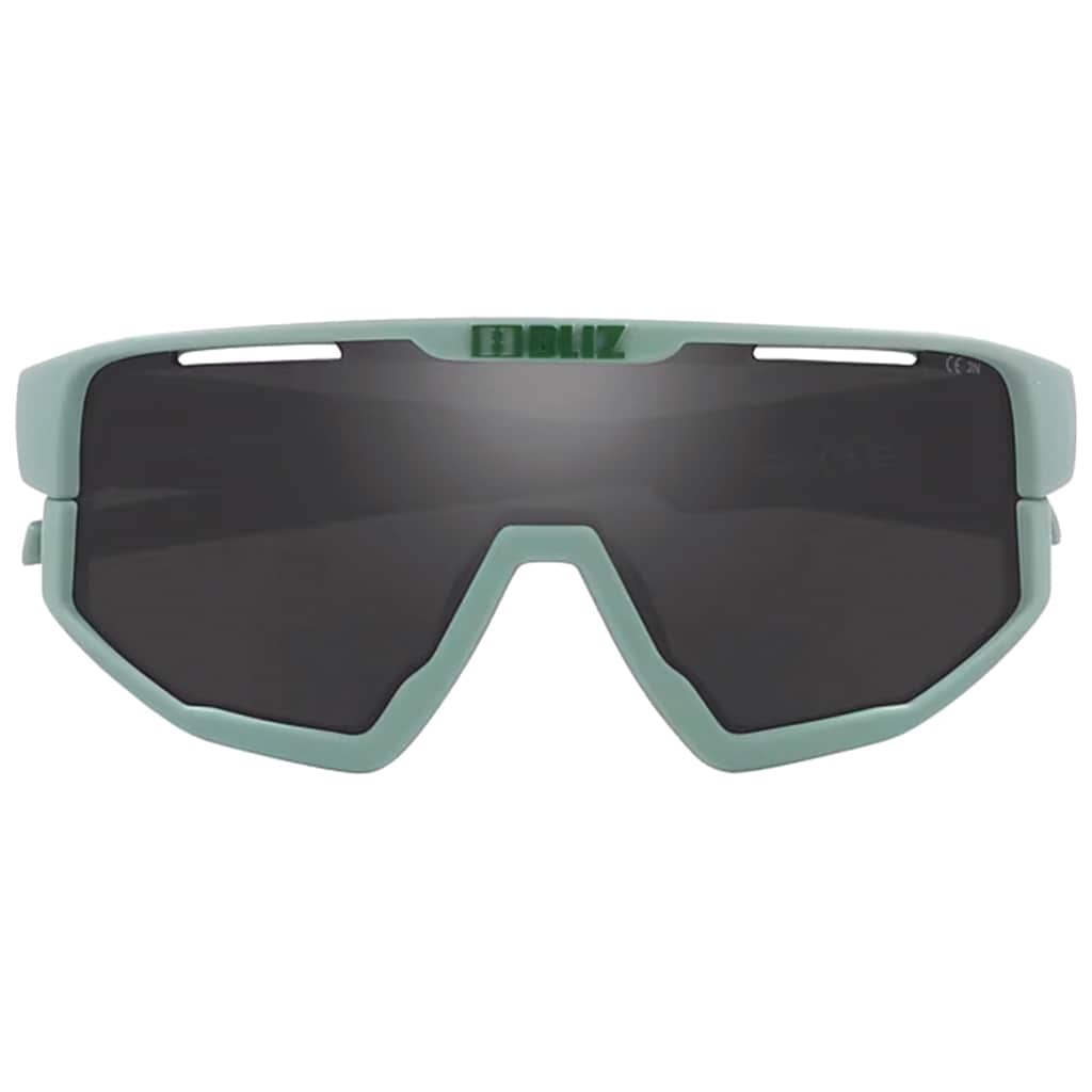 Okulary przeciwsłoneczne Bliz Fusion Small - Matte Green/Smoke Mirror Silver