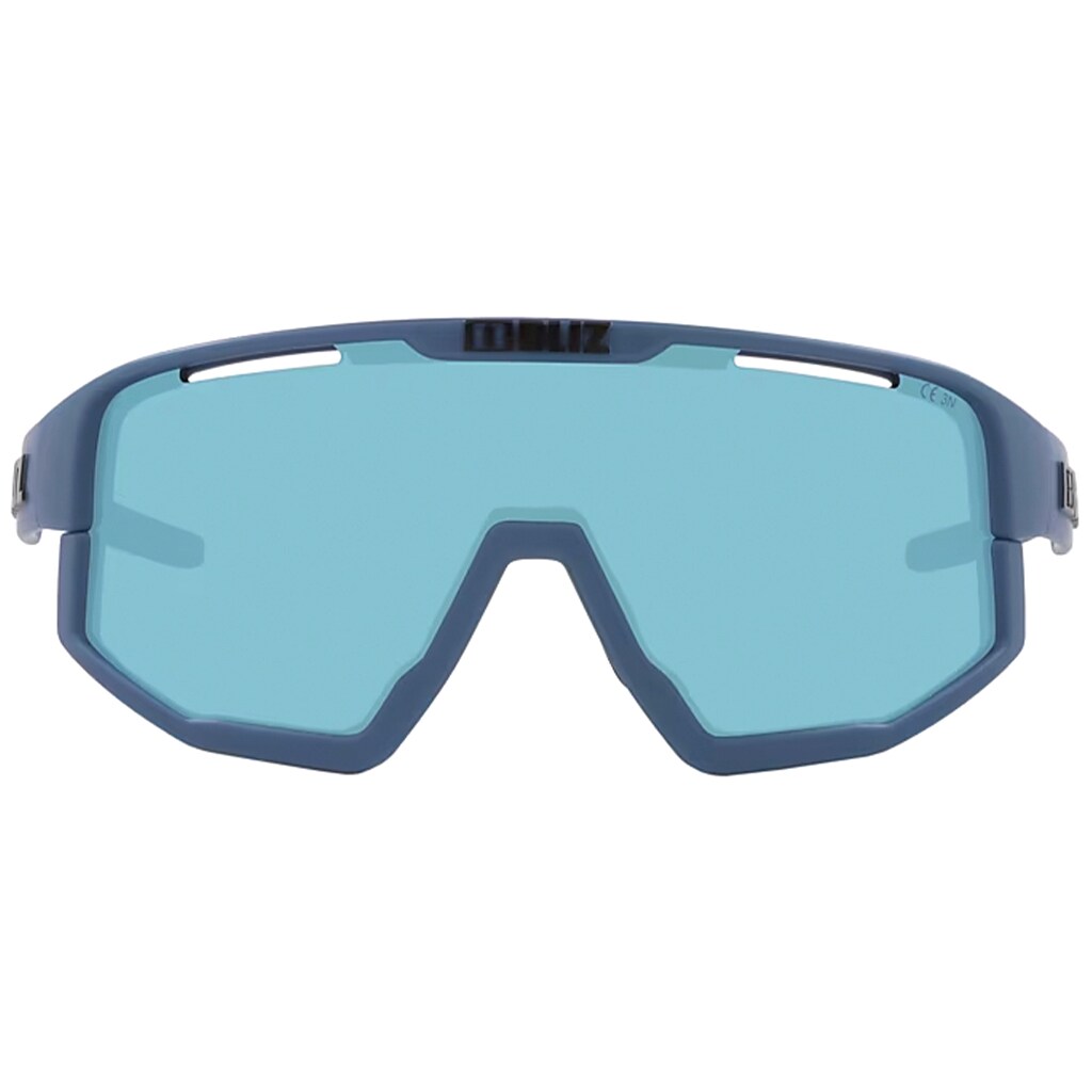 Okulary przeciwsłoneczne Bliz Fusion Small - Matte Blue/Smoke Mirror Ice Blue