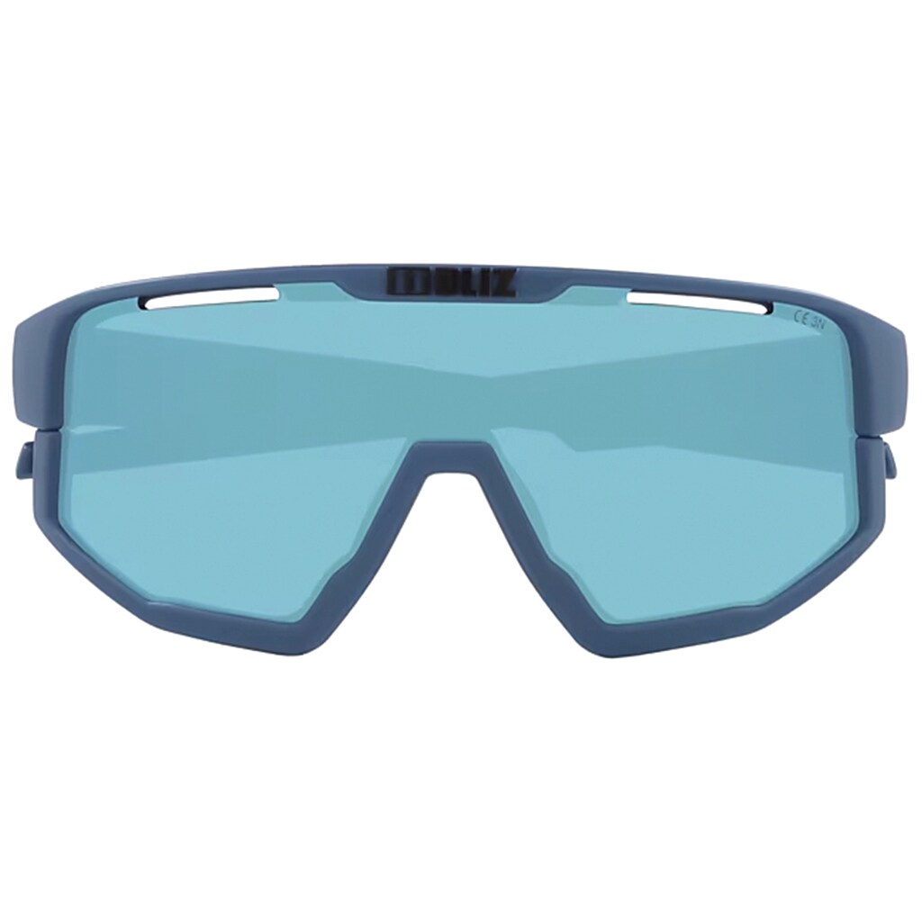 Okulary przeciwsłoneczne Bliz Fusion Small - Matte Blue/Smoke Mirror Ice Blue