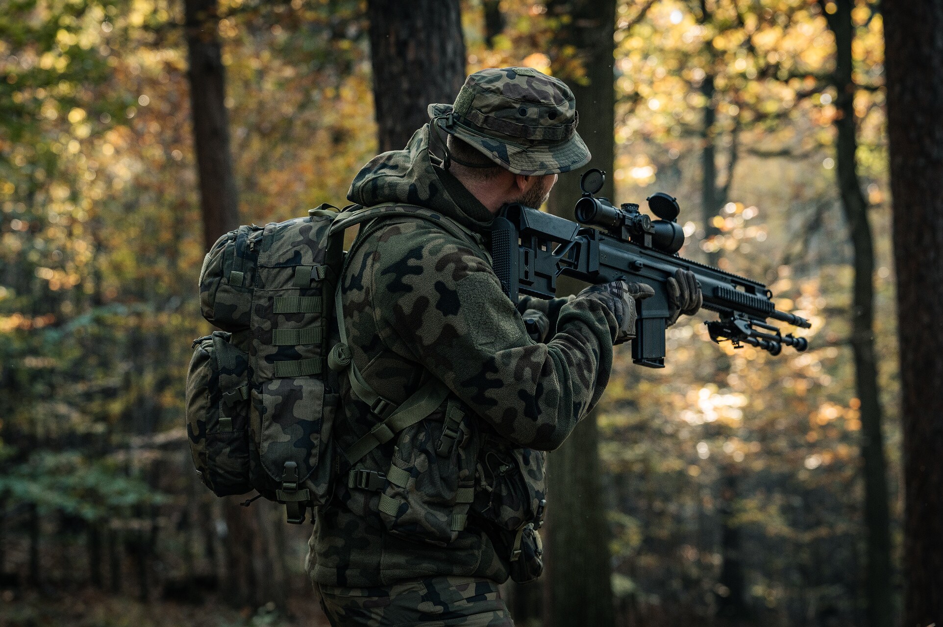 Kieszeń Helikon-Tex Guardian Multi Pouch Cordura - wz.93 Pantera PL Woodland