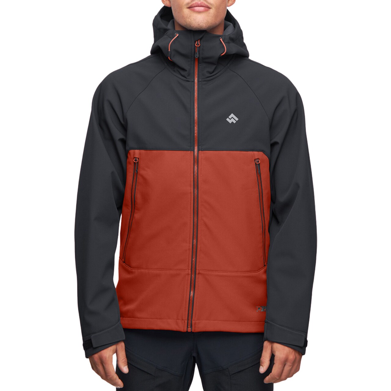 Kurtka Alpinus Softshell Pelat - Brick Red