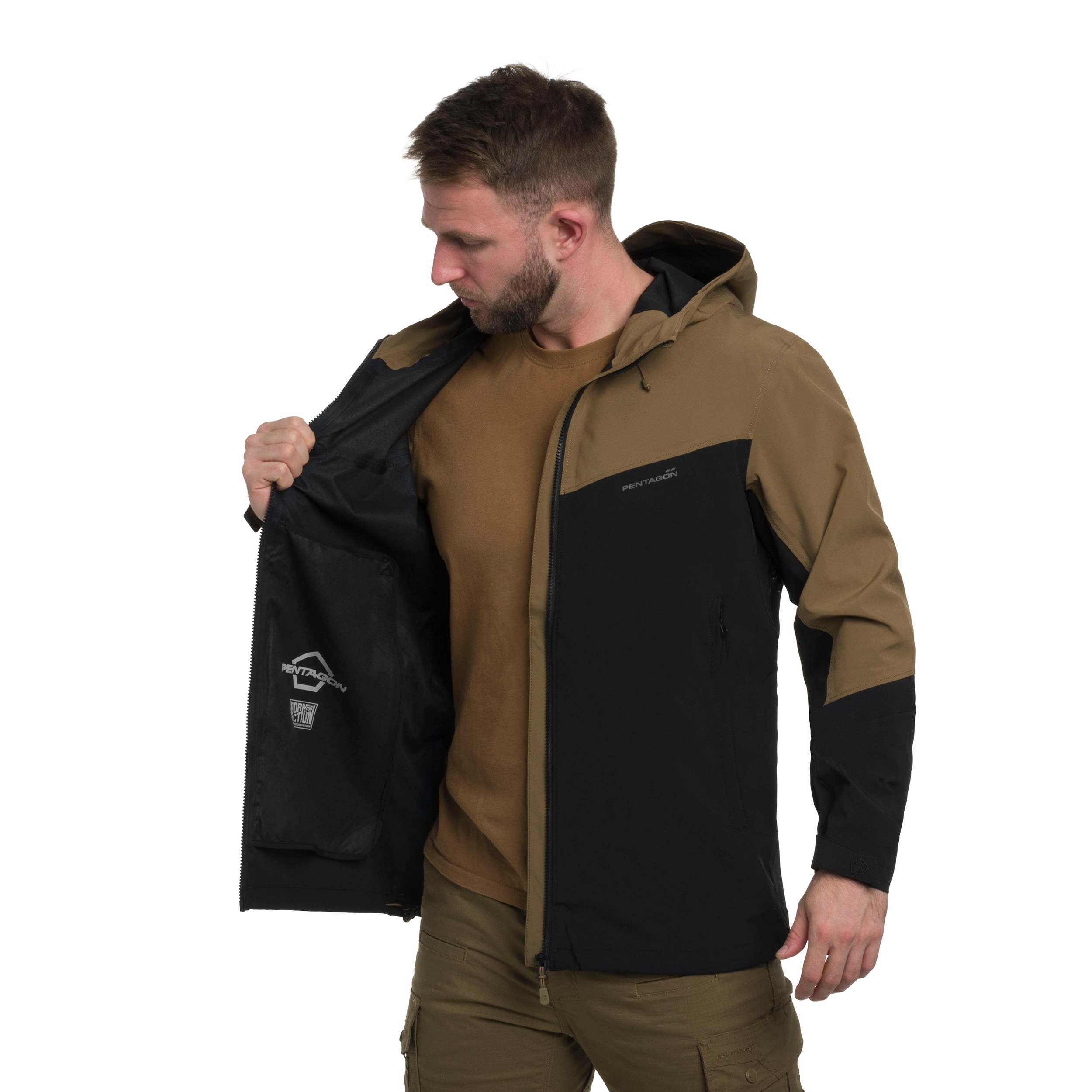 Куртка Pentagon Monlite - Coyote/Black
