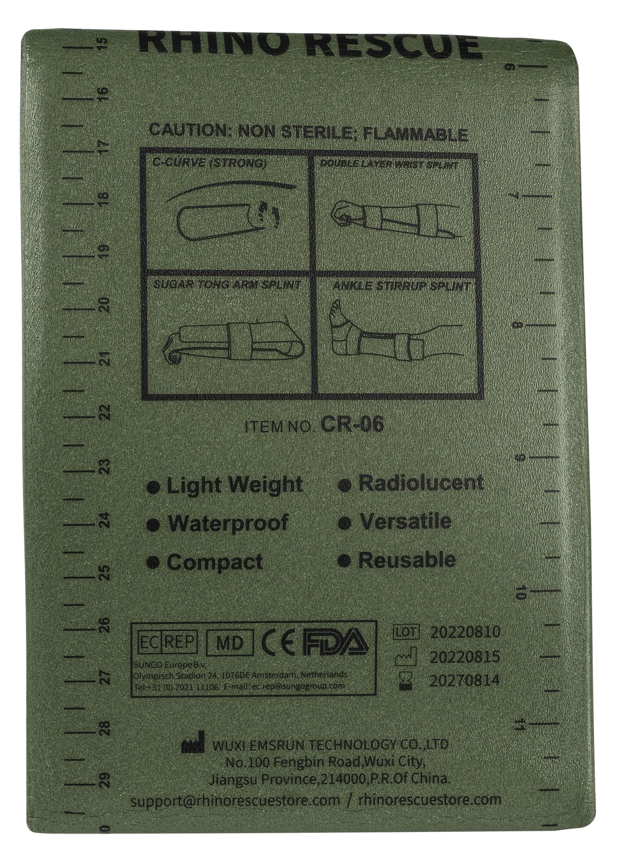 Szyna usztywniająca Rhino Rescue Splint 18