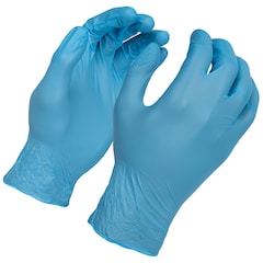 Rękawiczki jednorazowe Rhino Rescue - Black / Blue