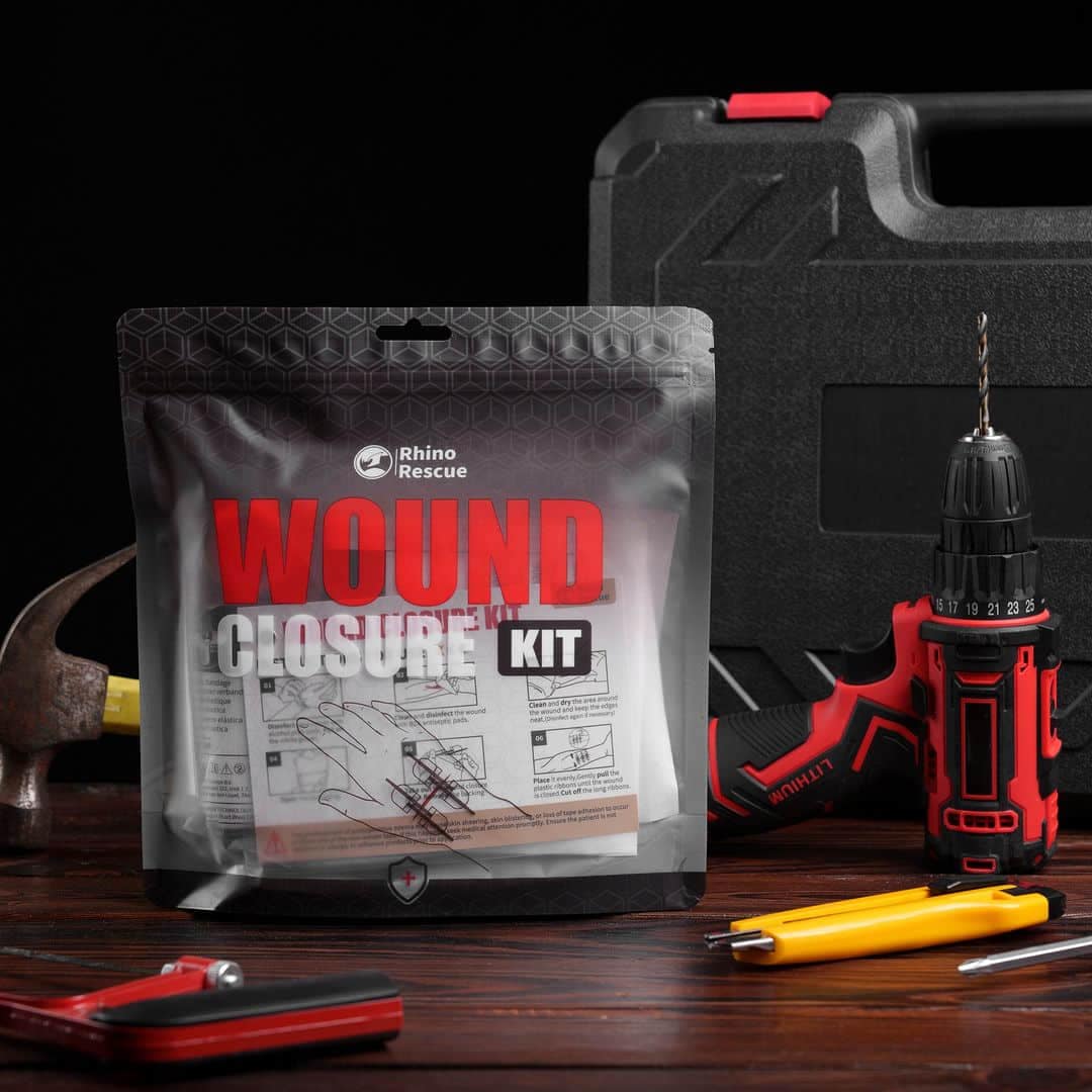 Zestaw do opatrywania ran Rhino Rescue Wound Closure Kit