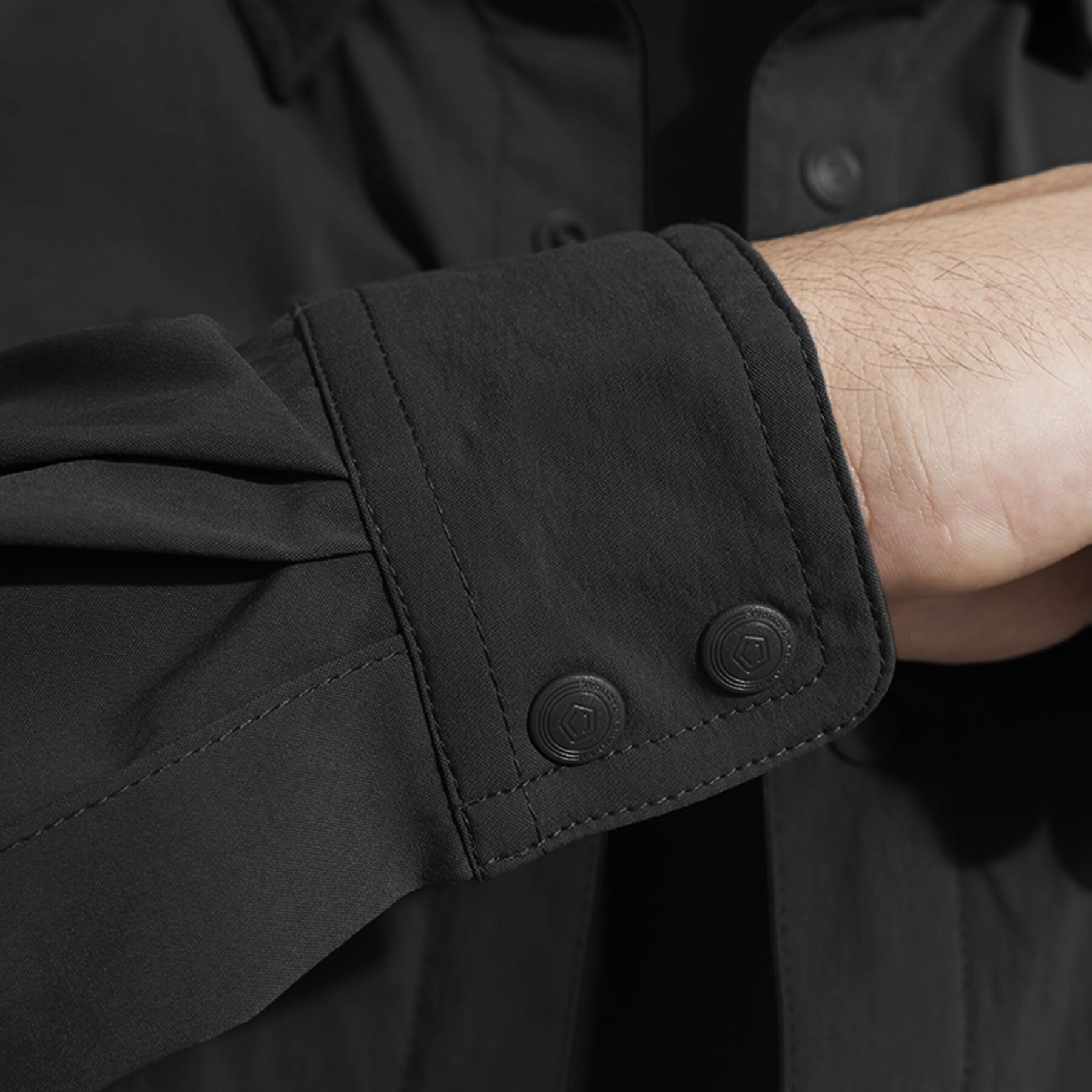 Koszula Pentagon Wayne Sunproof Long Sleeve - Black