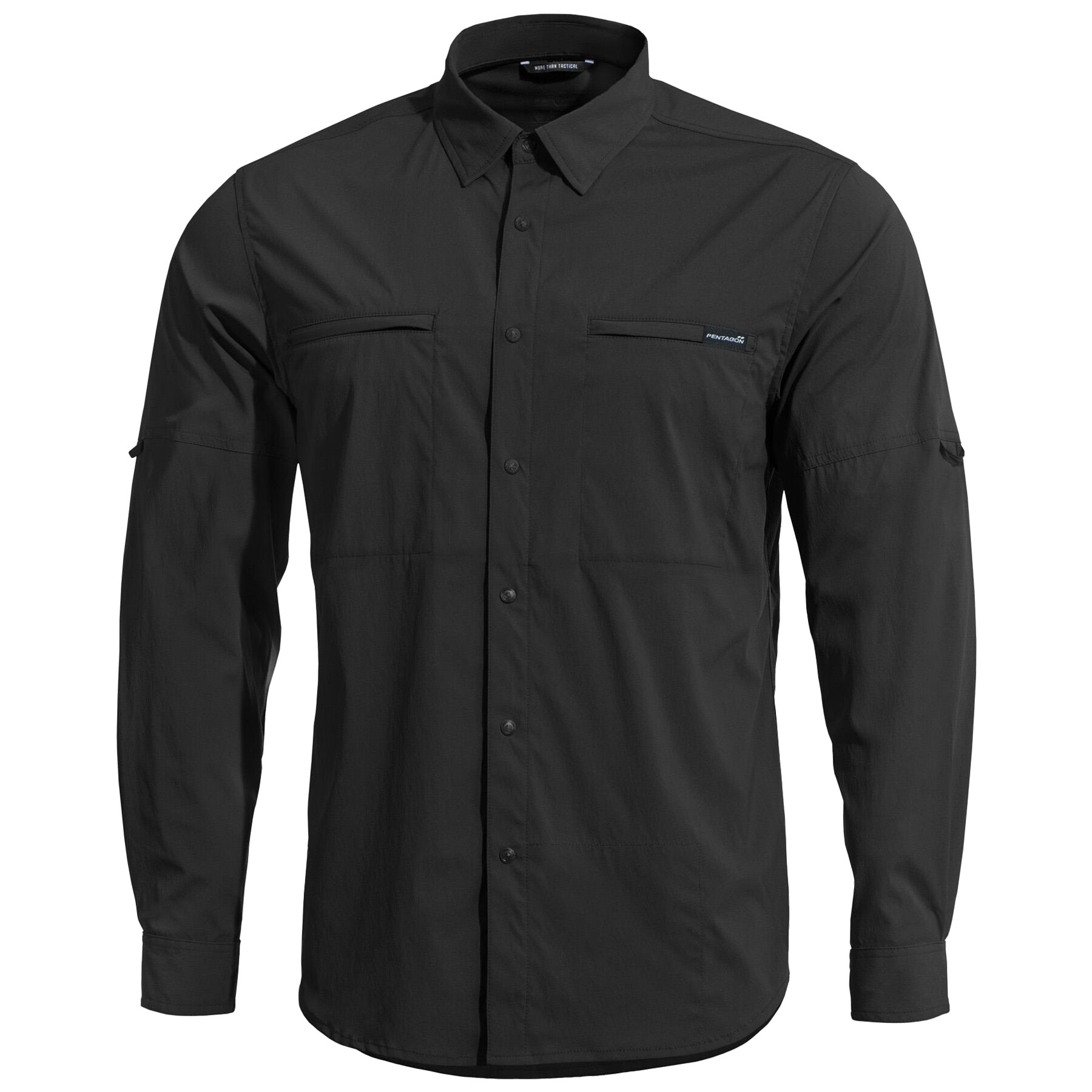 Koszula Pentagon Wayne Sunproof Long Sleeve - Black