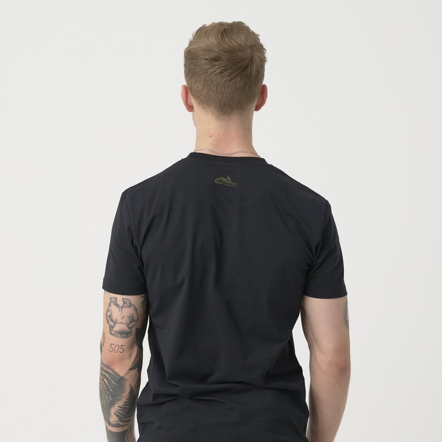 Koszulka T-Shirt Helikon-Tex Grease Gun - Black/Duck Hunter