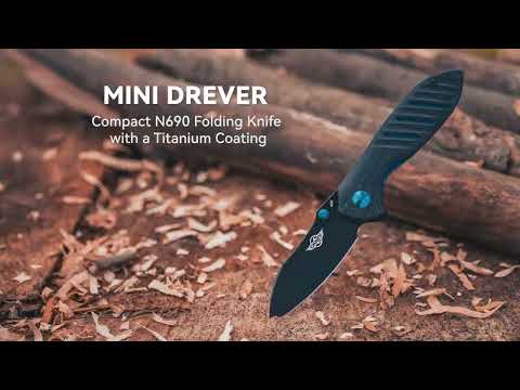 Складаний ніж Oknife Mini Drever Black - нержавіюча сталь N960