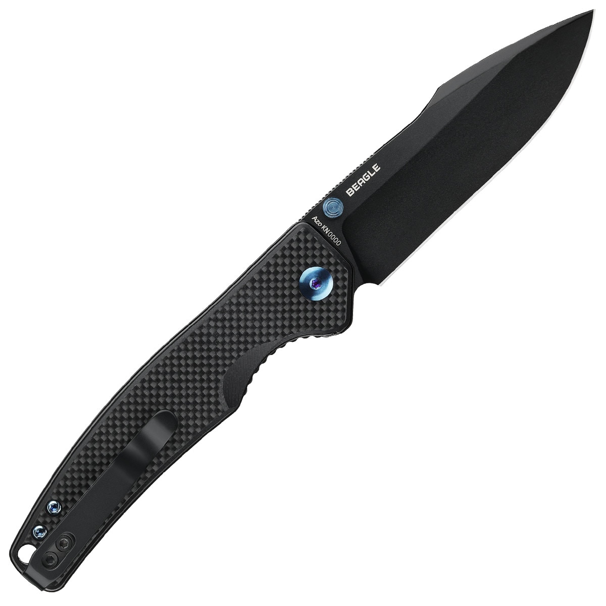 Nóż składany Oknife Beagle Black - stal nierdzewna 154CM