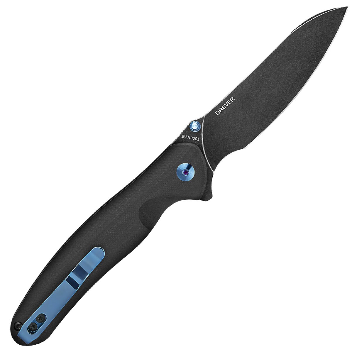 Nóż składany Oknife Drever Black - stal nierdzewna N690