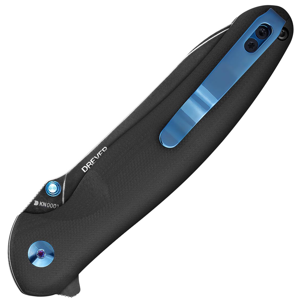 Nóż składany Oknife Drever Black - stal nierdzewna N690