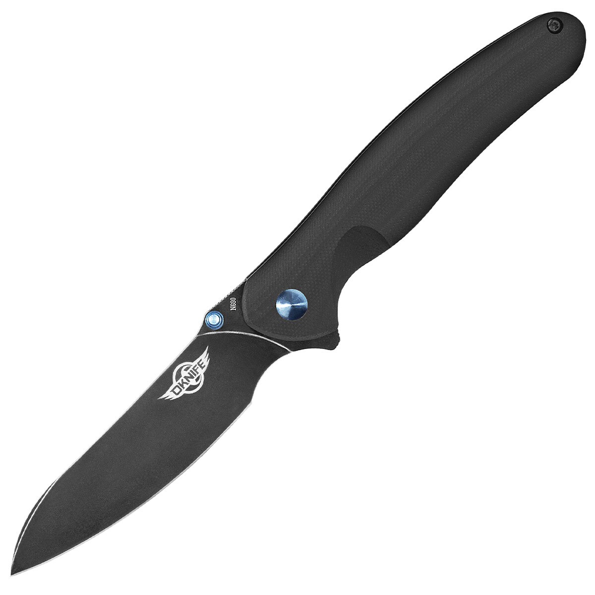 Nóż składany Oknife Drever Black - stal nierdzewna N690
